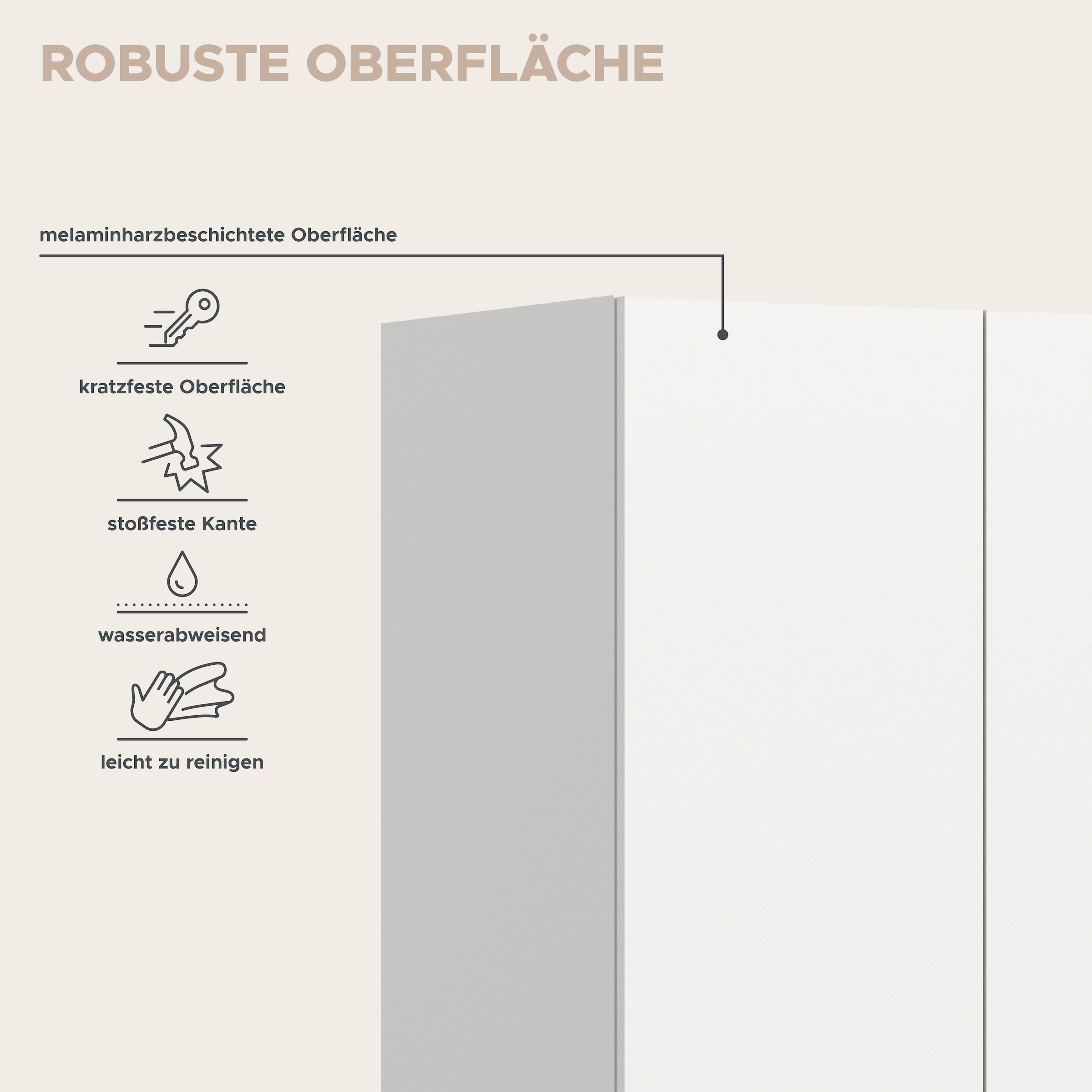 Home affaire Kleiderschrank »Skarde Schlafzimmerschrank, Garderobe, Schrank« Otto Bestseller Garderobe Schlafzimmerschrank,  Breite: 80 cm, weiss, Kleiderstange, Einlegeboden