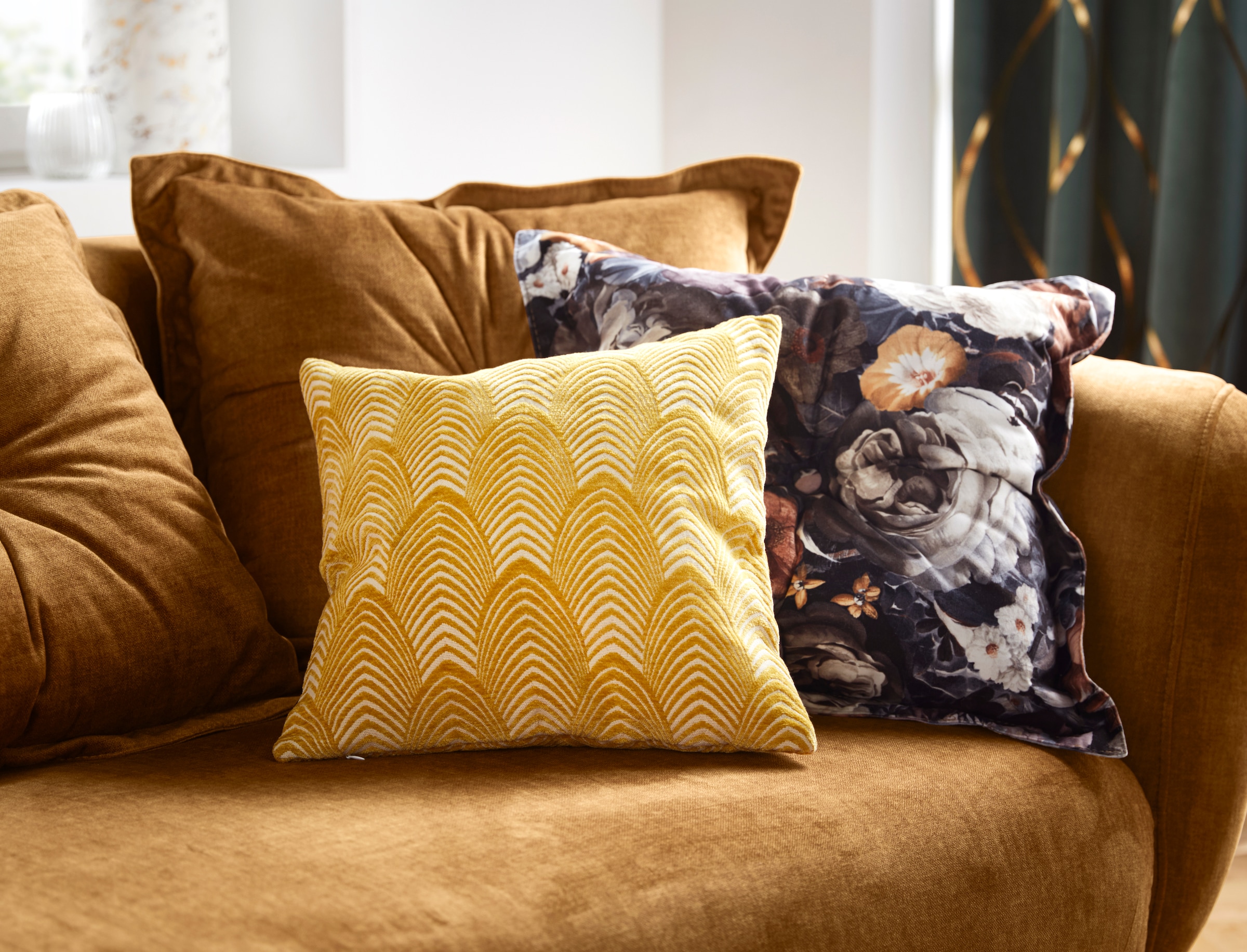 Home affaire 3-places »Baggio« coussin décoratif inclus