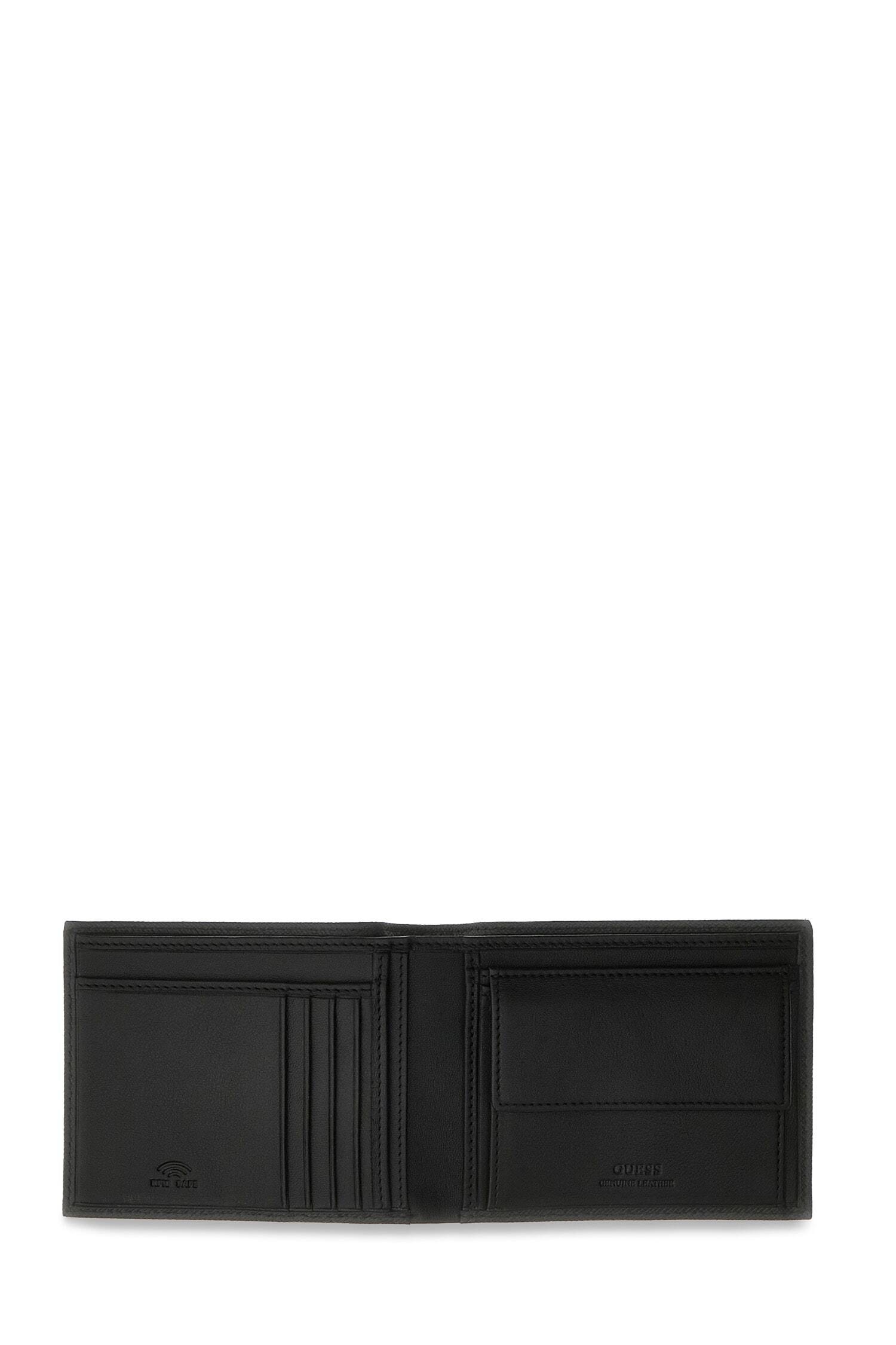 Guess Geldbörse »MILANO BIFOLD M« Herren Geldbeutel, Portemonnaie zum Klappen