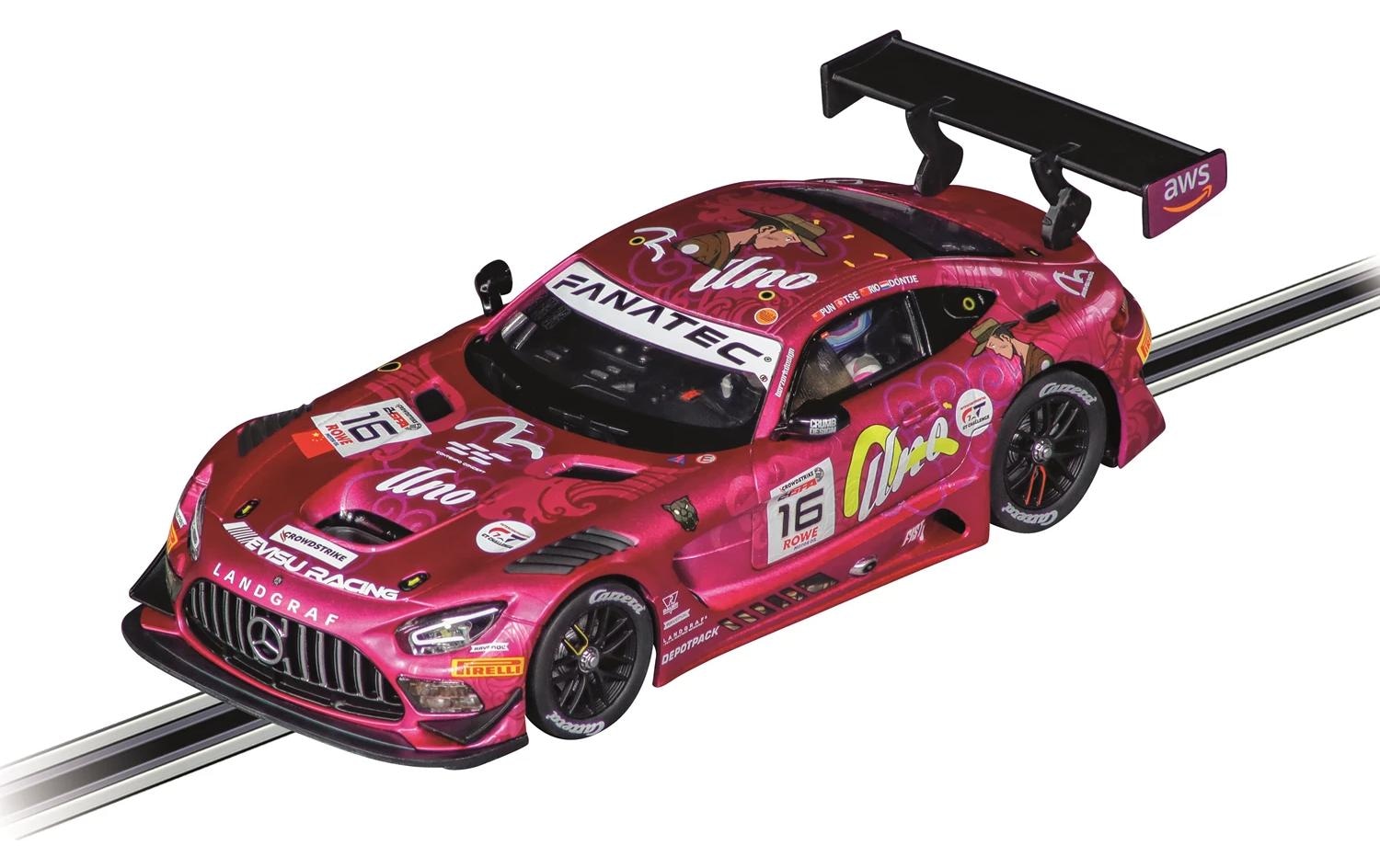 Carrera® Rennbahn-Auto »Mercedes AMG GT3 Evo No.16 Slotcar 1:32« Licht, Rücklicht