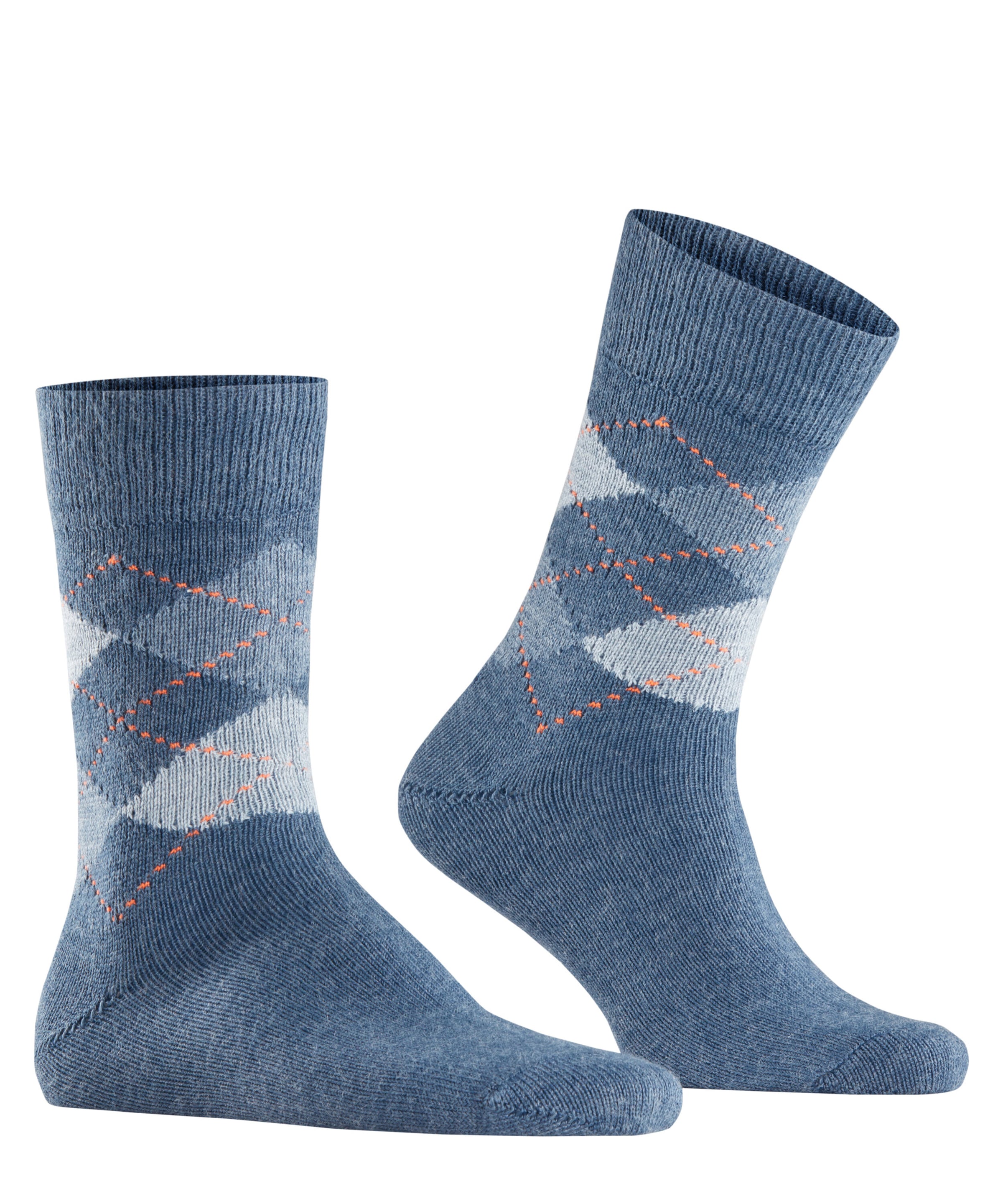 Burlington Chaussettes »Preston« taille unique 40-46, motif argyle, toucher doux