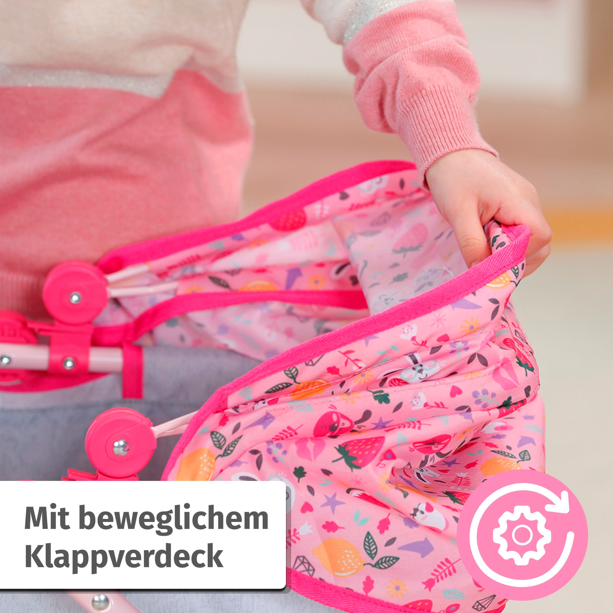 Baby Born Poussette de poupée combinée »Deluxe Puppenwagen«