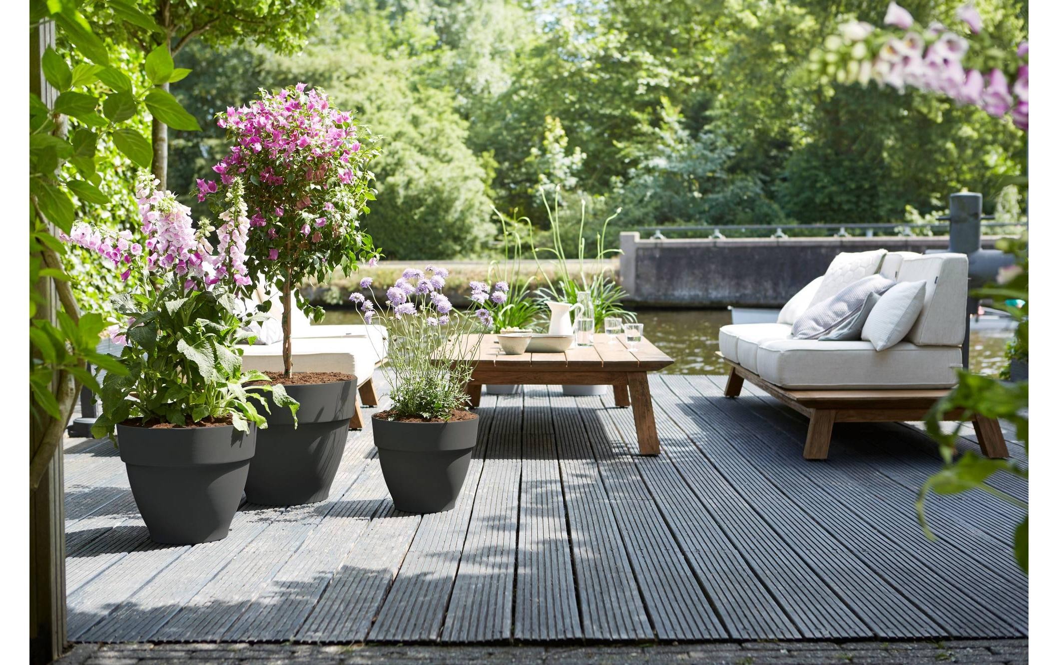 Elho Pot de fleurs »Vibia Campana Rund 55 cm«