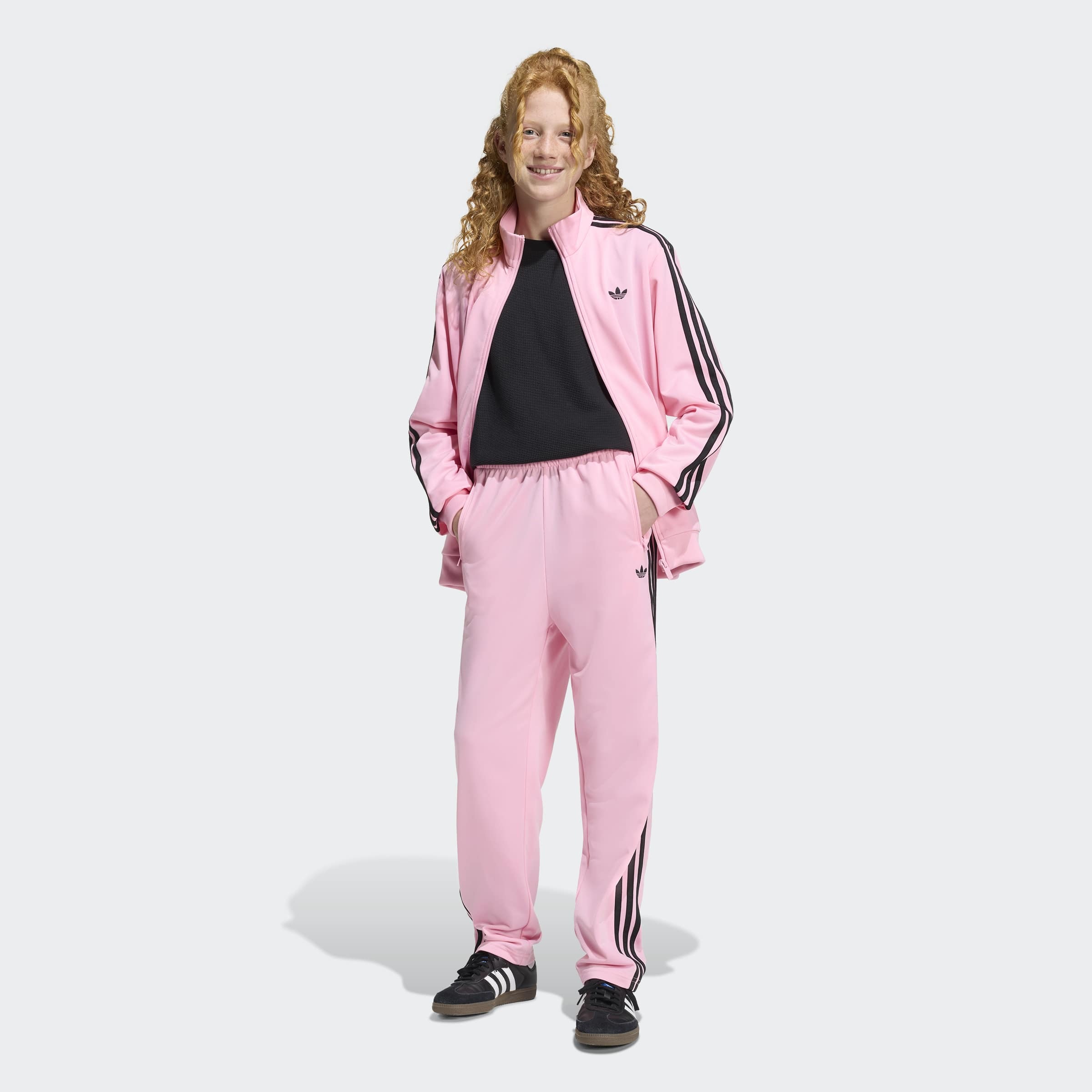 adidas Originals Veste d'entraînement »FIREBIRD LOCKERES TRACK« pour enfants, avec ourlet droit