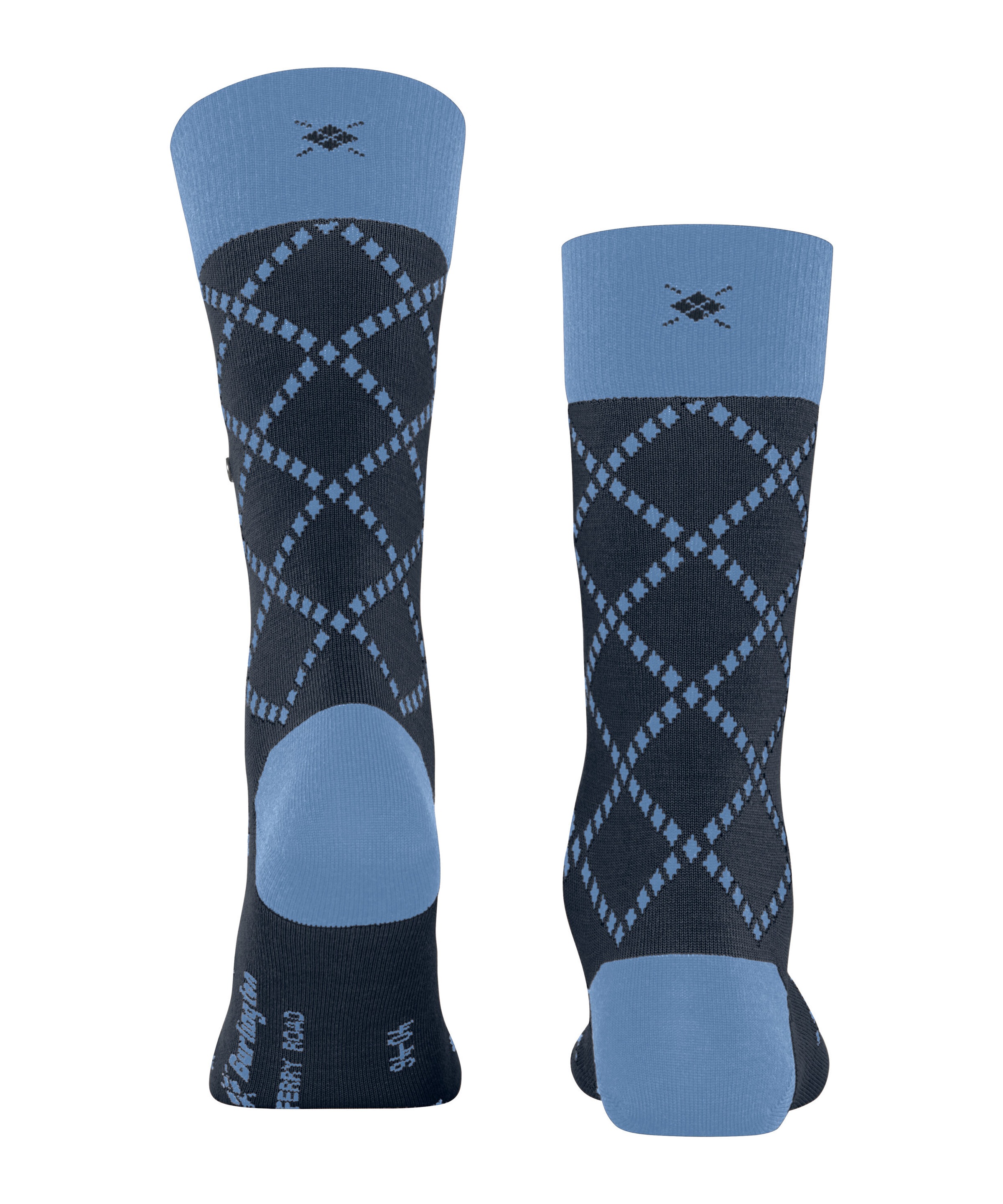 Burlington Socken »Ferry Road« Einheitsgrösse 40-46, Rauten-Design, wärmende Wollmischung