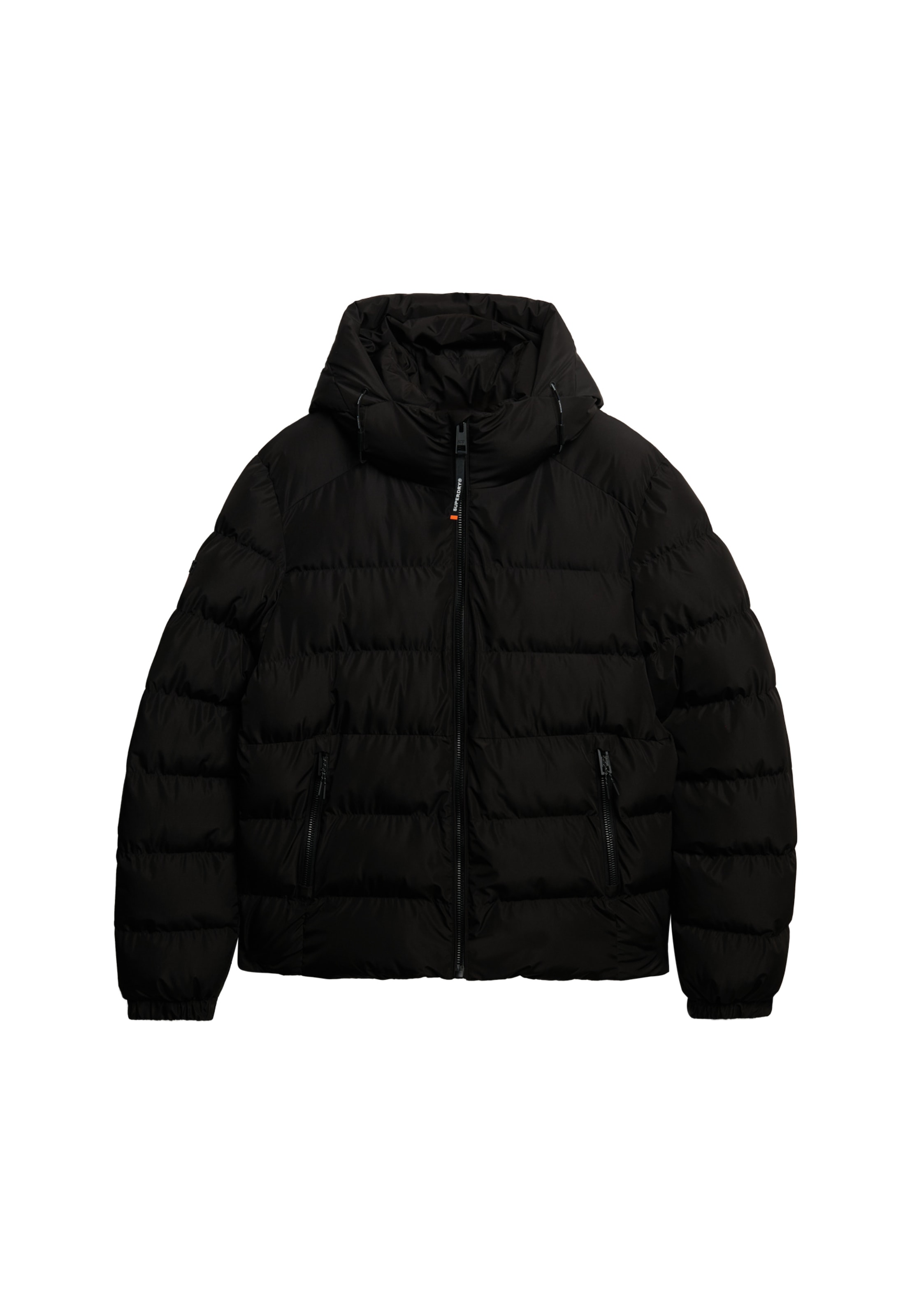 Superdry Steppjacke »HOODED SPORTS PUFFER JACKET« mit Kapuze