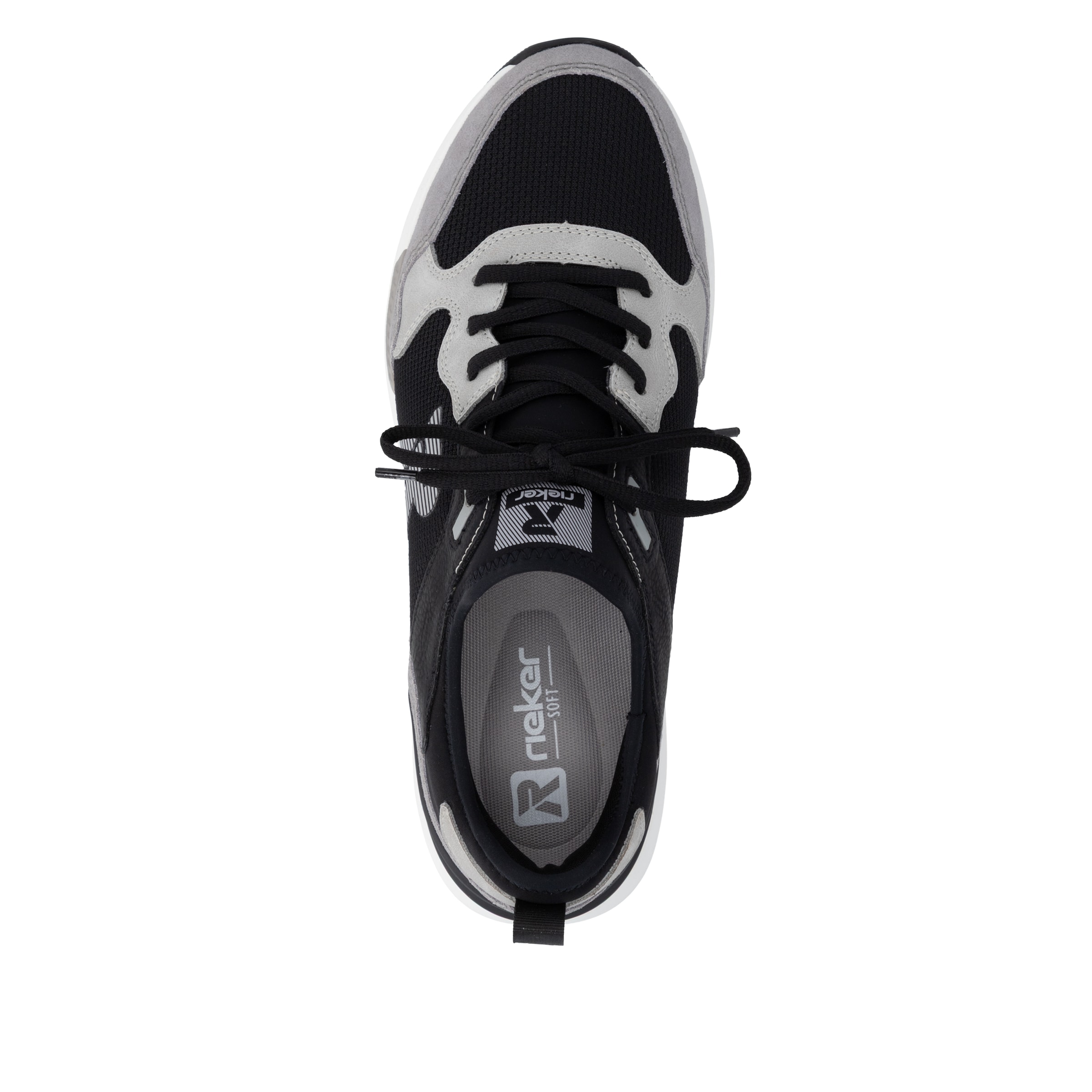 RIEKER Sport Baskets slip-on  Chaussure à enfiler, chaussure de sport, sneaker décontracté avec semelle intérieure en mousse à mémoire de forme