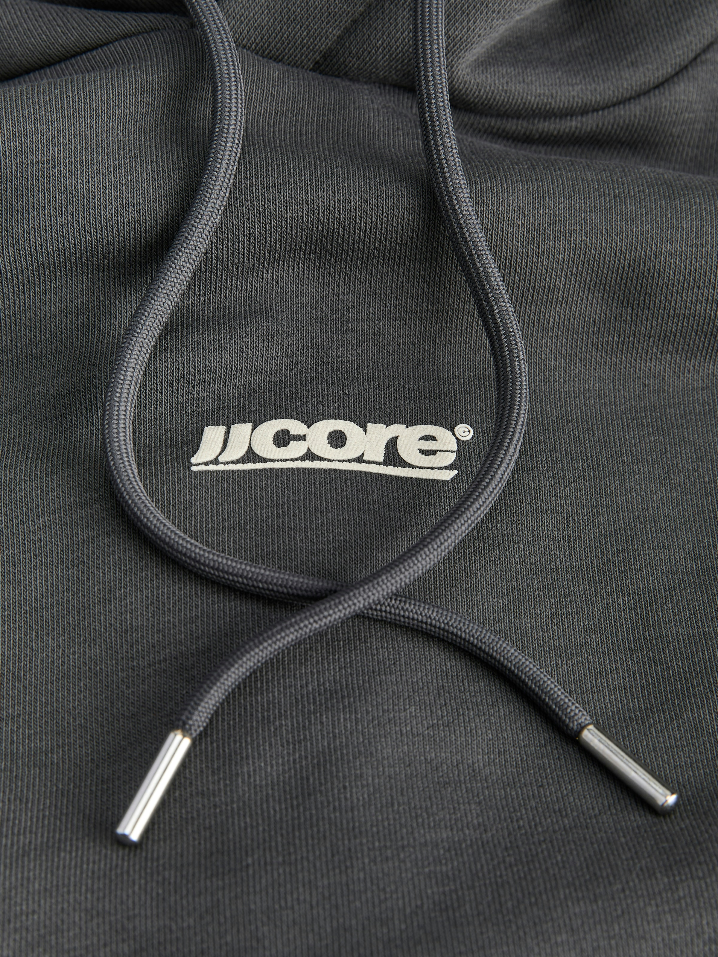 Jack & Jones Sweat à capuche »JCOCLUB BACKPRINT SWEAT HOOD«, mit Print
