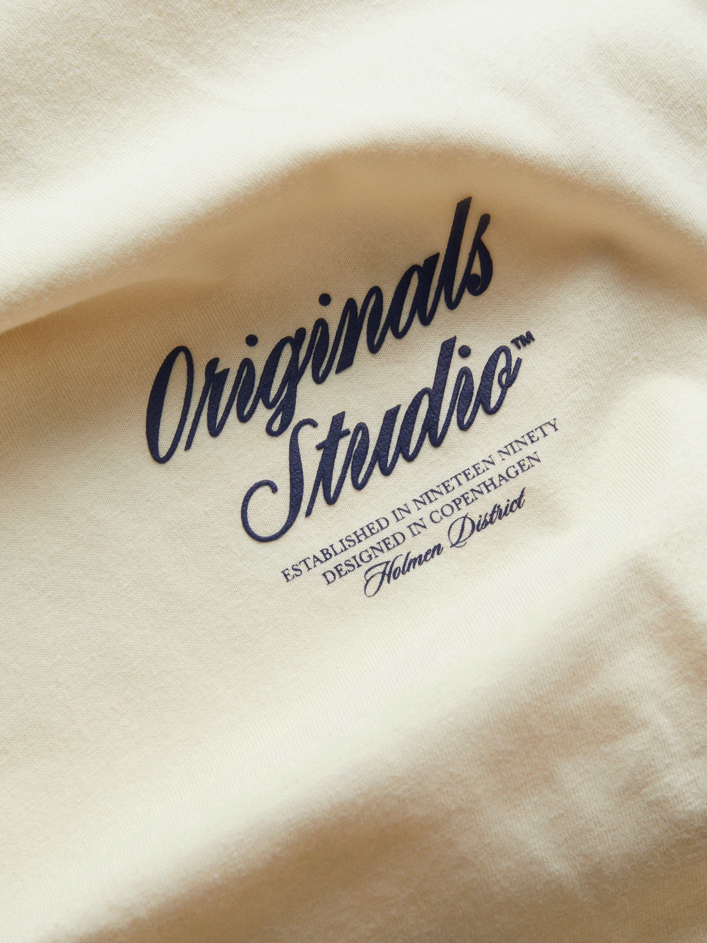 Jack & Jones T-shirt à manches courtes »JORNORREBRO TYPO TEE SS CREW NECK NOOS« Baumwolle, relaxed fit