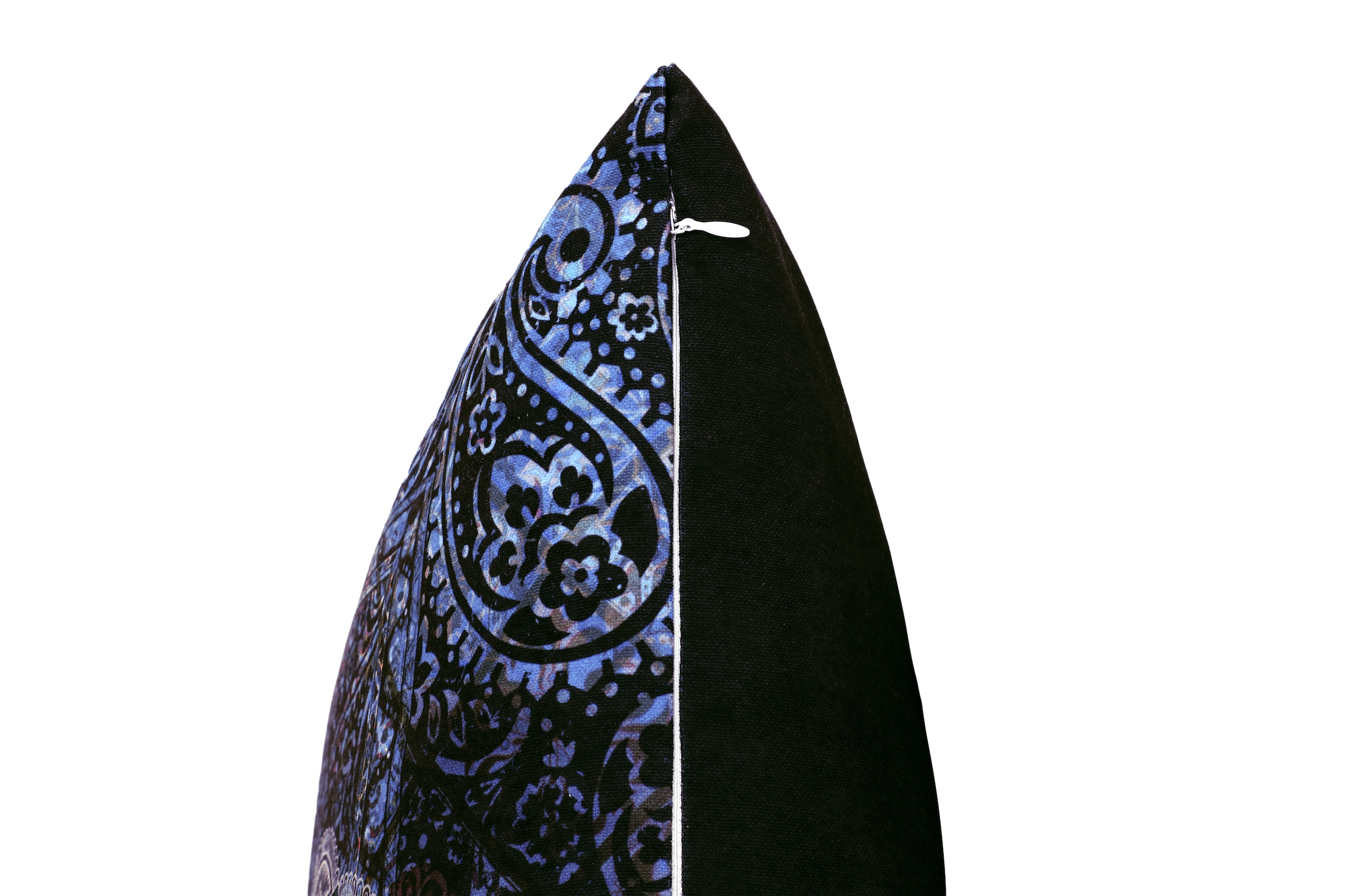 Kenda Sand Oreiller en fourrure »Dekokissen Medley 125 Multi / Blau 45cm x 45cm« modern, vielseitig kombinierbar,mit praktischem Reissverschluss