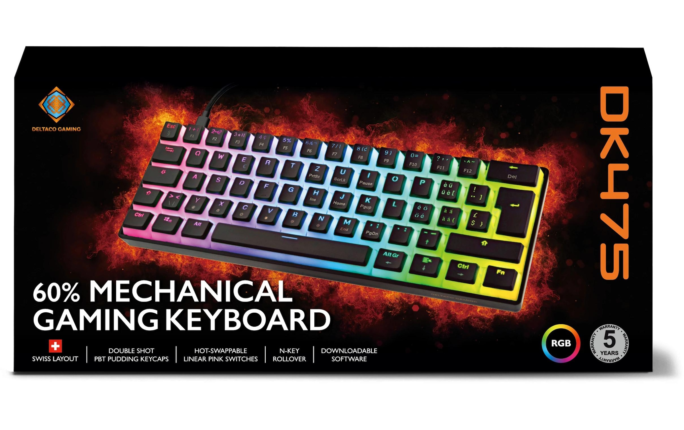 DELTACO Clavier de jeu »GAM-075V2-CH« ()
