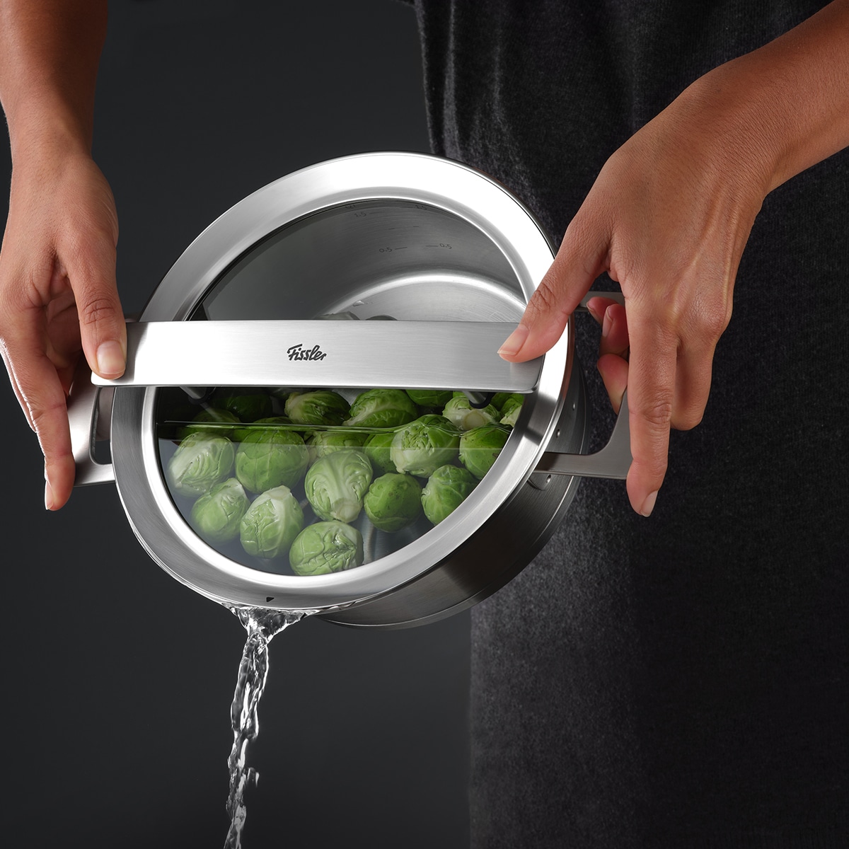 Fissler Set de casseroles »Phi Collection« Set, Kochtopf 16/20/24cm; Bratentopf 20cm, 4 cuis tlg.