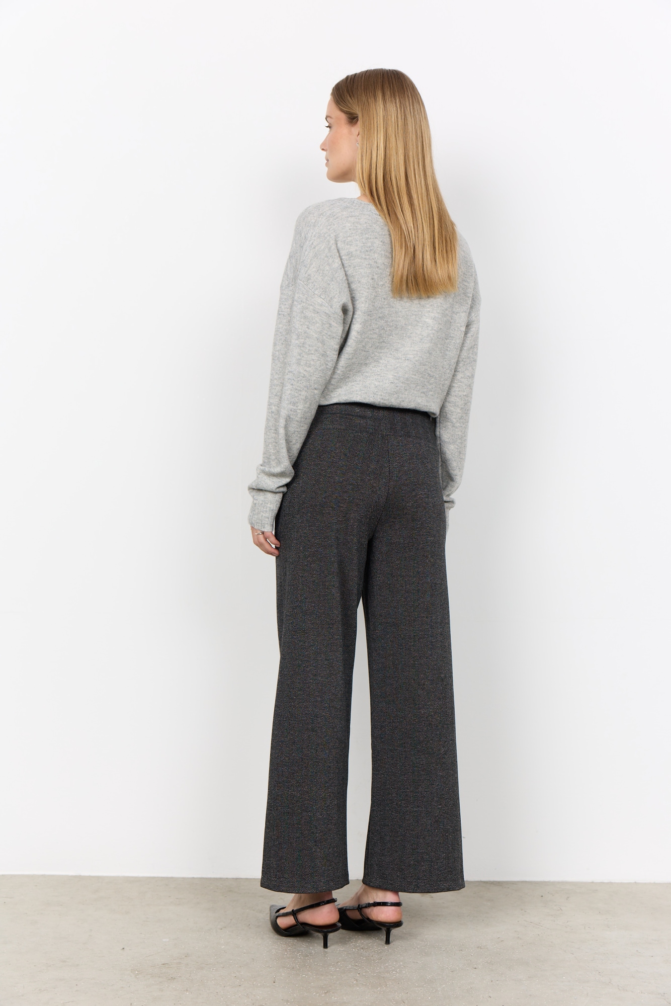 soyaconcept Pantalon de costume »SC-HEBE 3«  mélange de matériaux