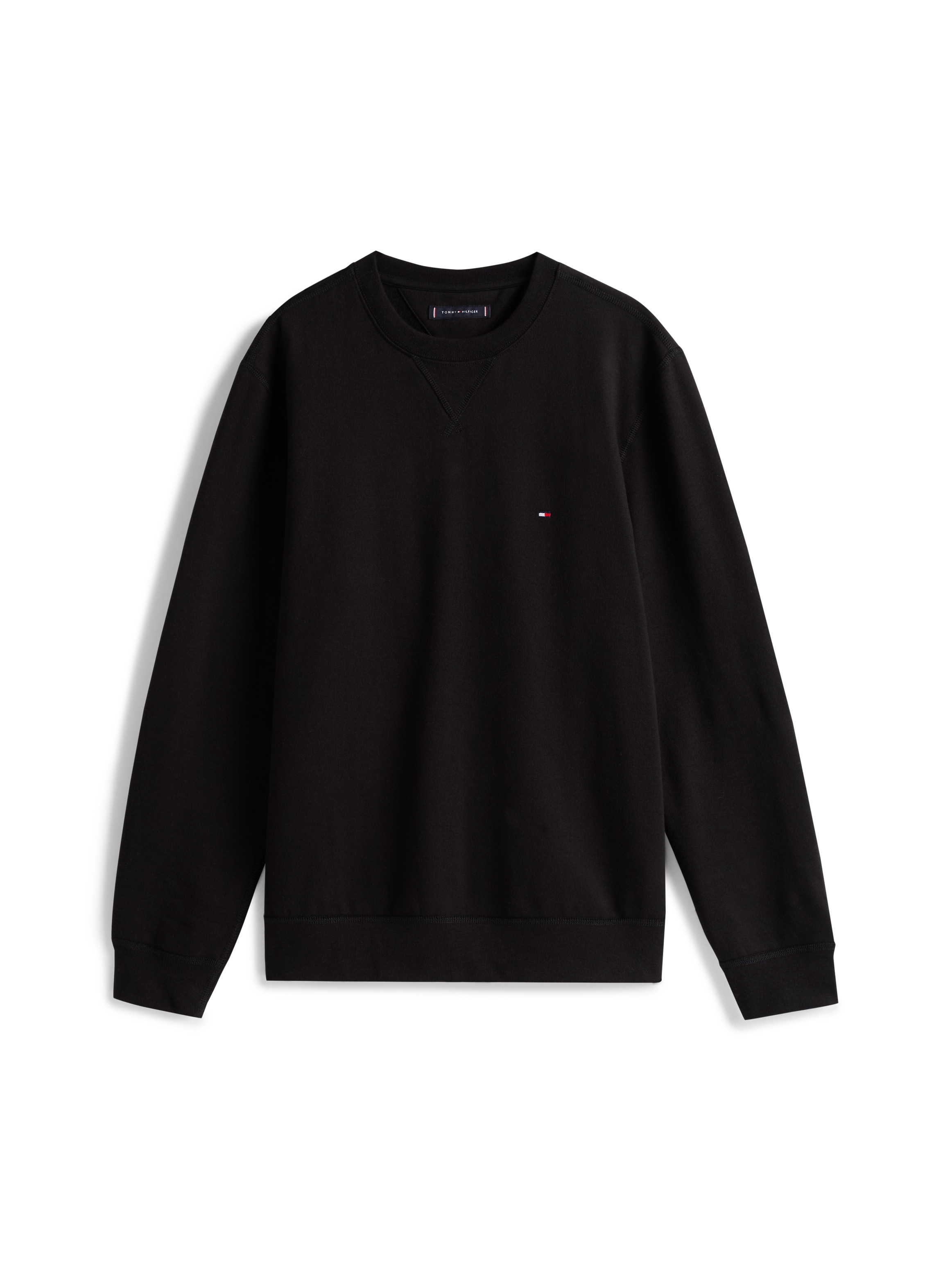 Tommy Hilfiger Sweat-shirt »ESSENTIAL FLEECE CREWNECK«, avec broderie logo Tommy Hilfiger, coupe régulière
