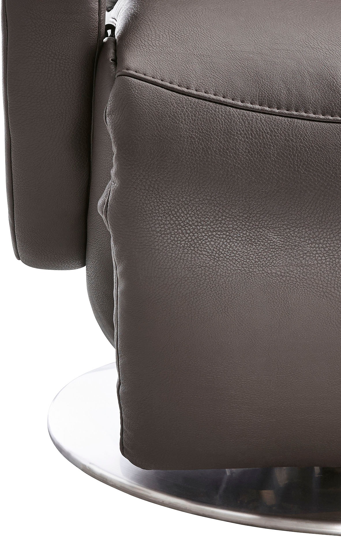 sit&more Fauteuil TV »Invito mit Kopfteilverstellung & Drehfunktion, weitere Funktionen« en taille M, au choix avec moteur et aide au lever