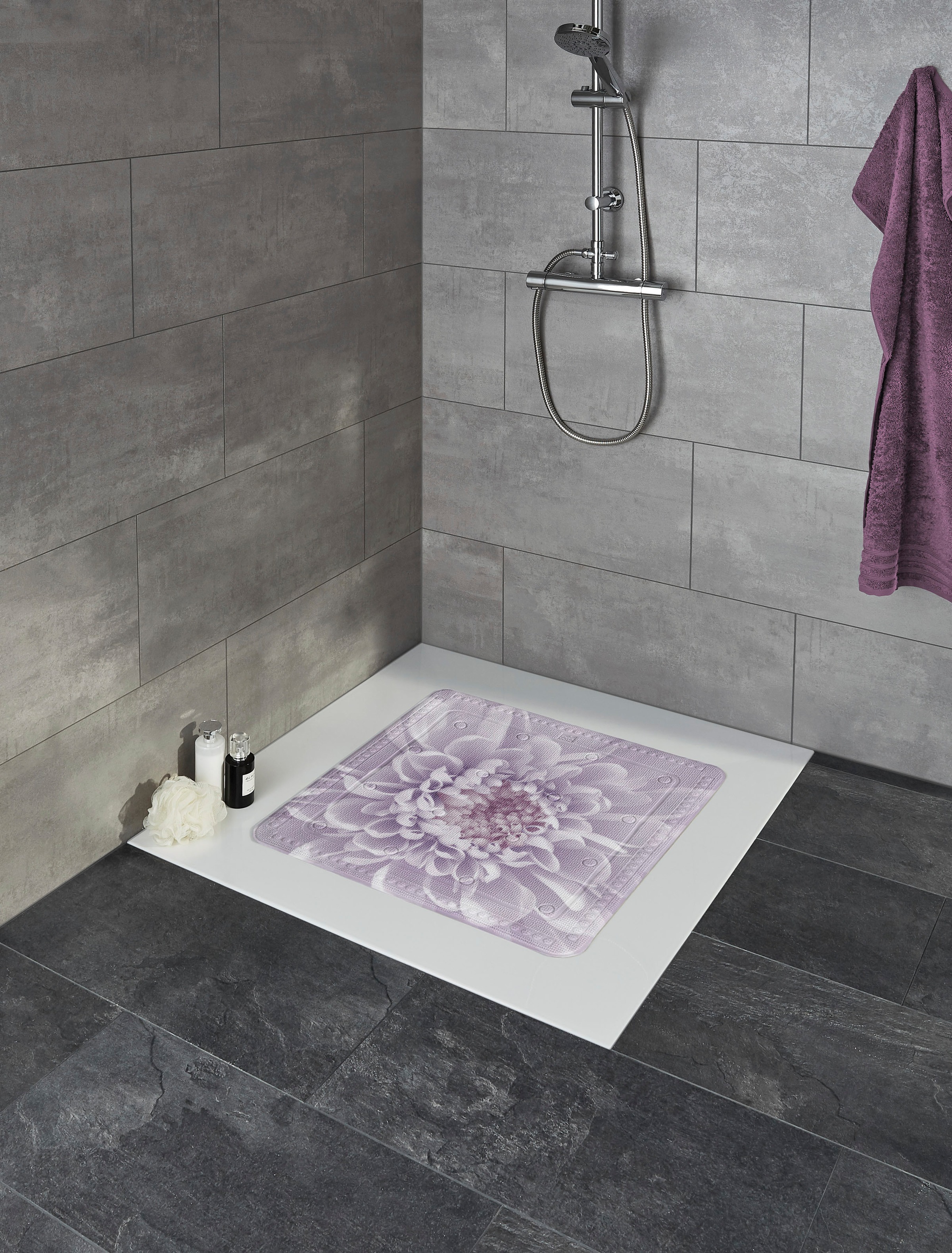 Kleine Wolke Tapis de douche »Dahlia«