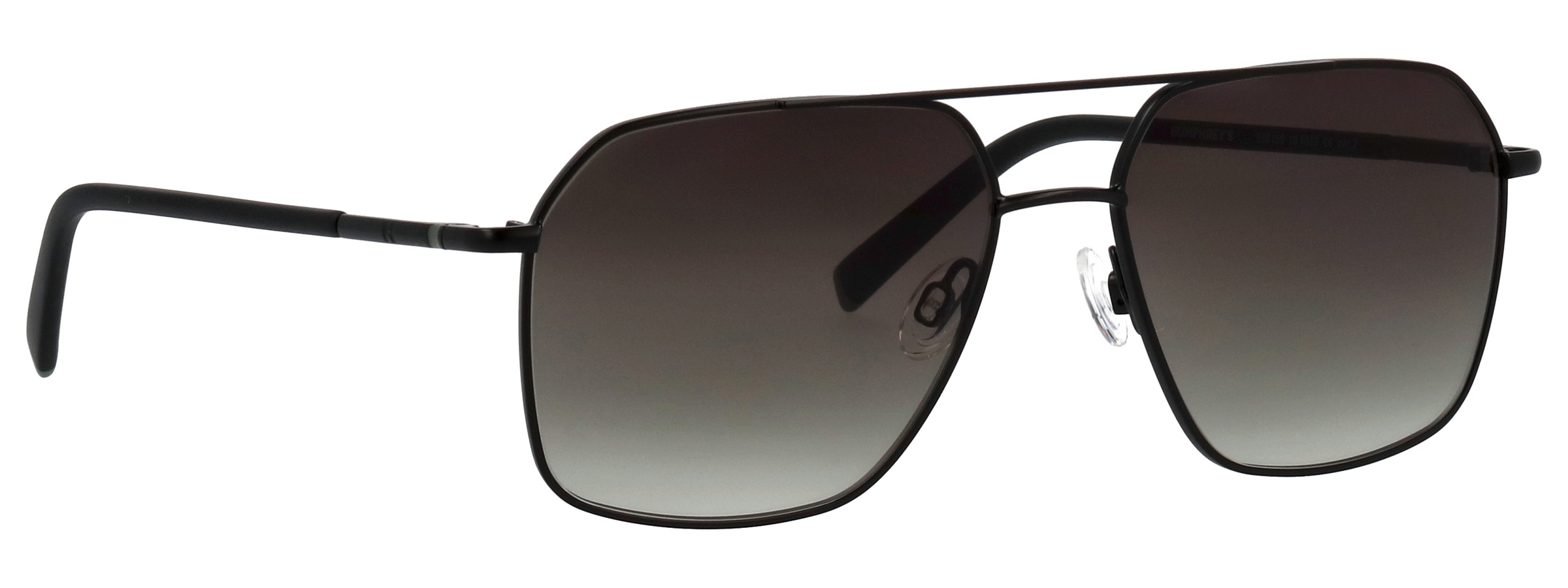 HUMPHREY´S eyewear Lunettes de soleil »Modell 586150« Forme Panto, inscription logo sur le cintre, monture métallique