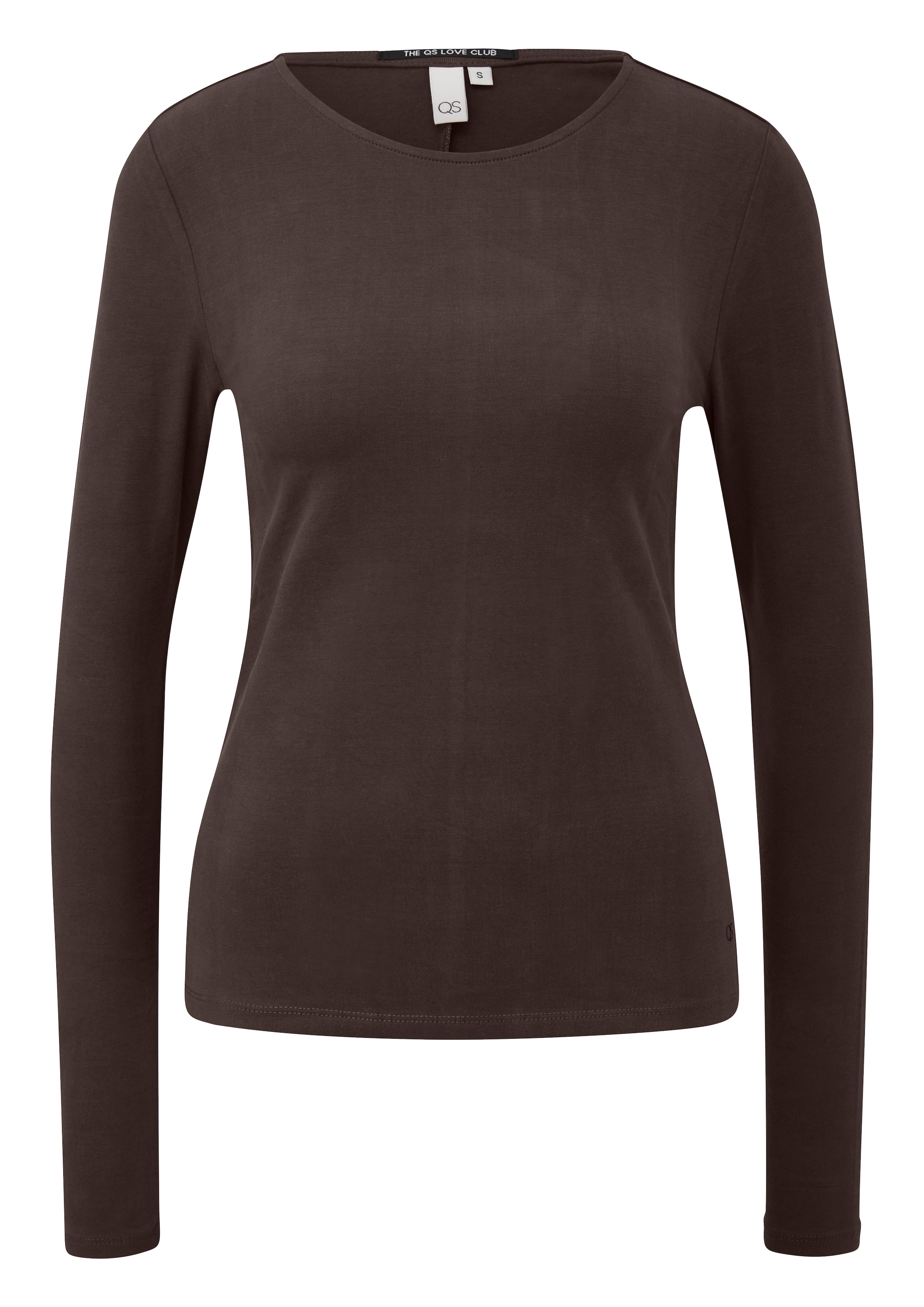 QS Langarmshirt Elastische Baumwollqualität