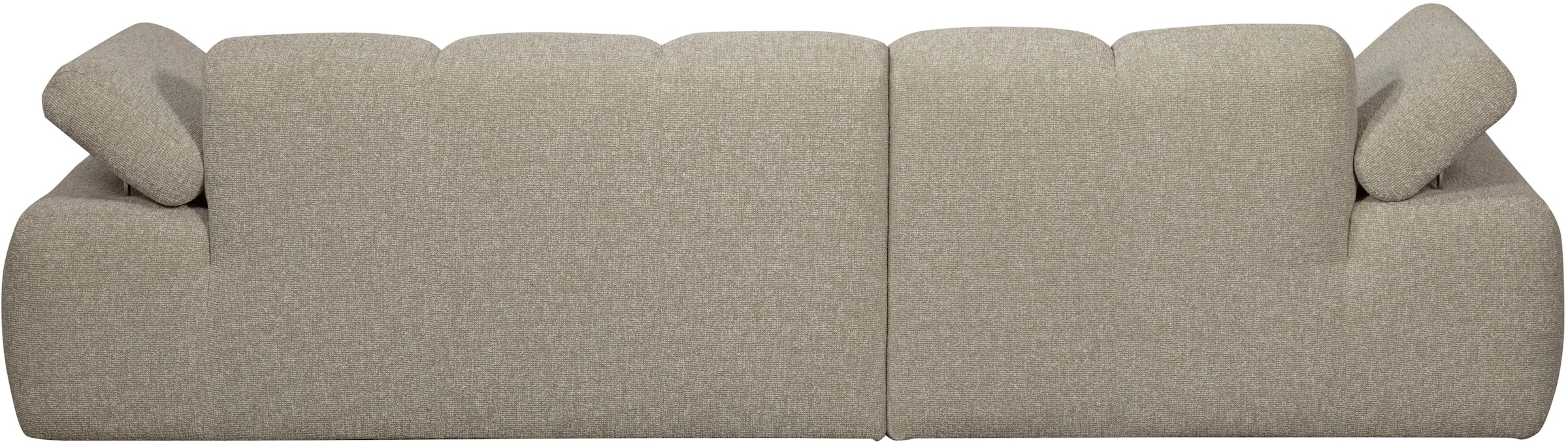 WOOOD Chaise longue »Mojo Bouclé-Bezug mit verstellbarer Armlehne, H 74 x B 284 x T 160 cm« charge supportée 360 kg, résistance maximale à l'usure, entretien obligatoire