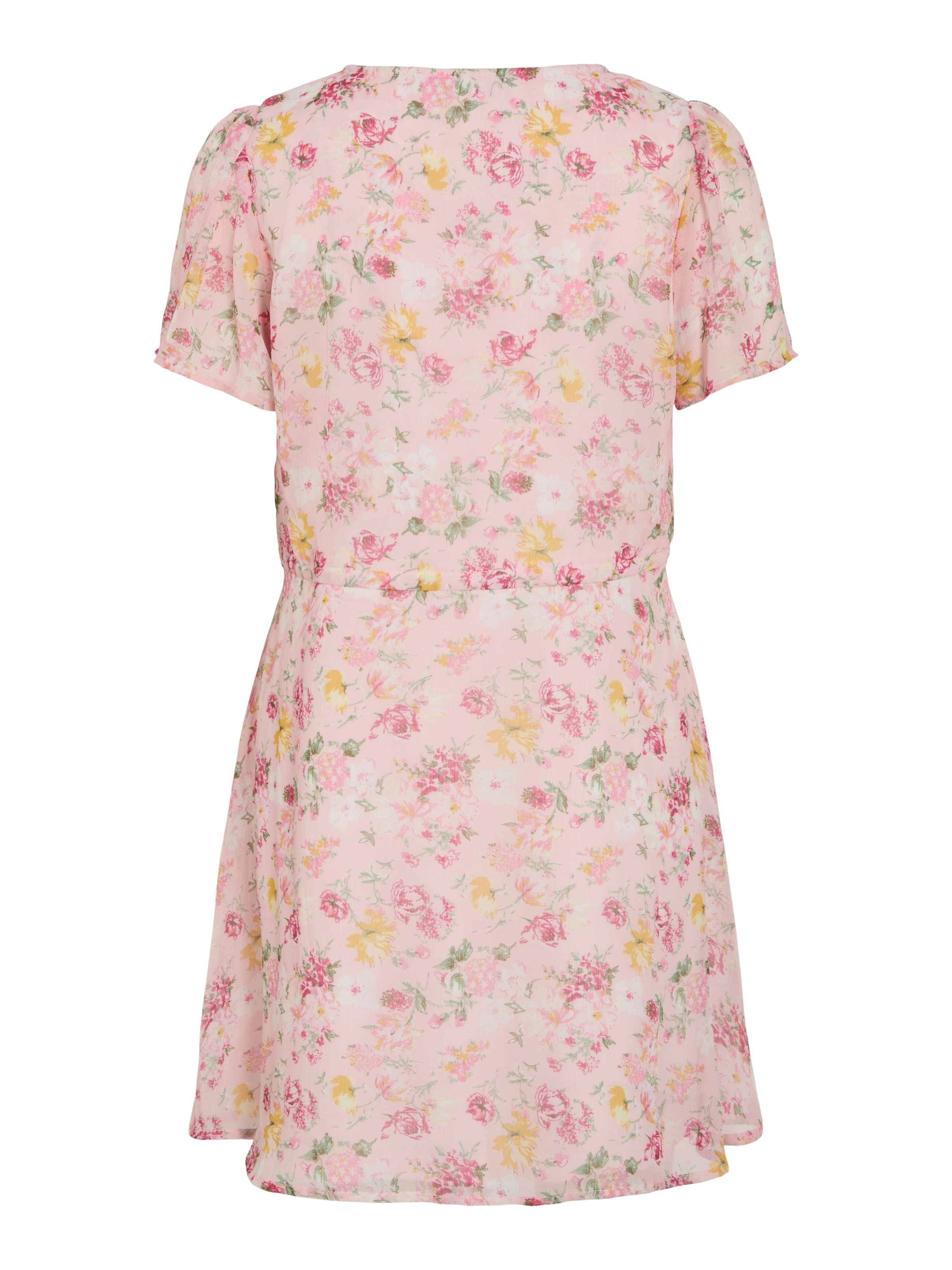 Vila Minikleid »VIFALIA V-NECK S/S SHORT DRESS- NOOS« Sommerkleid,