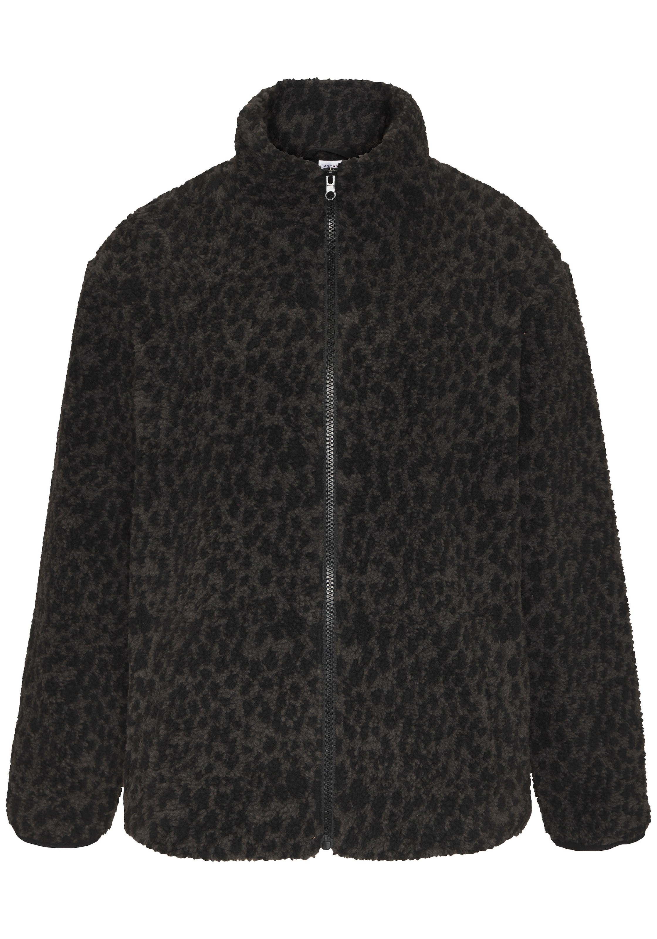LASCANA Veste polaire mit elegantem Leo-Muster
