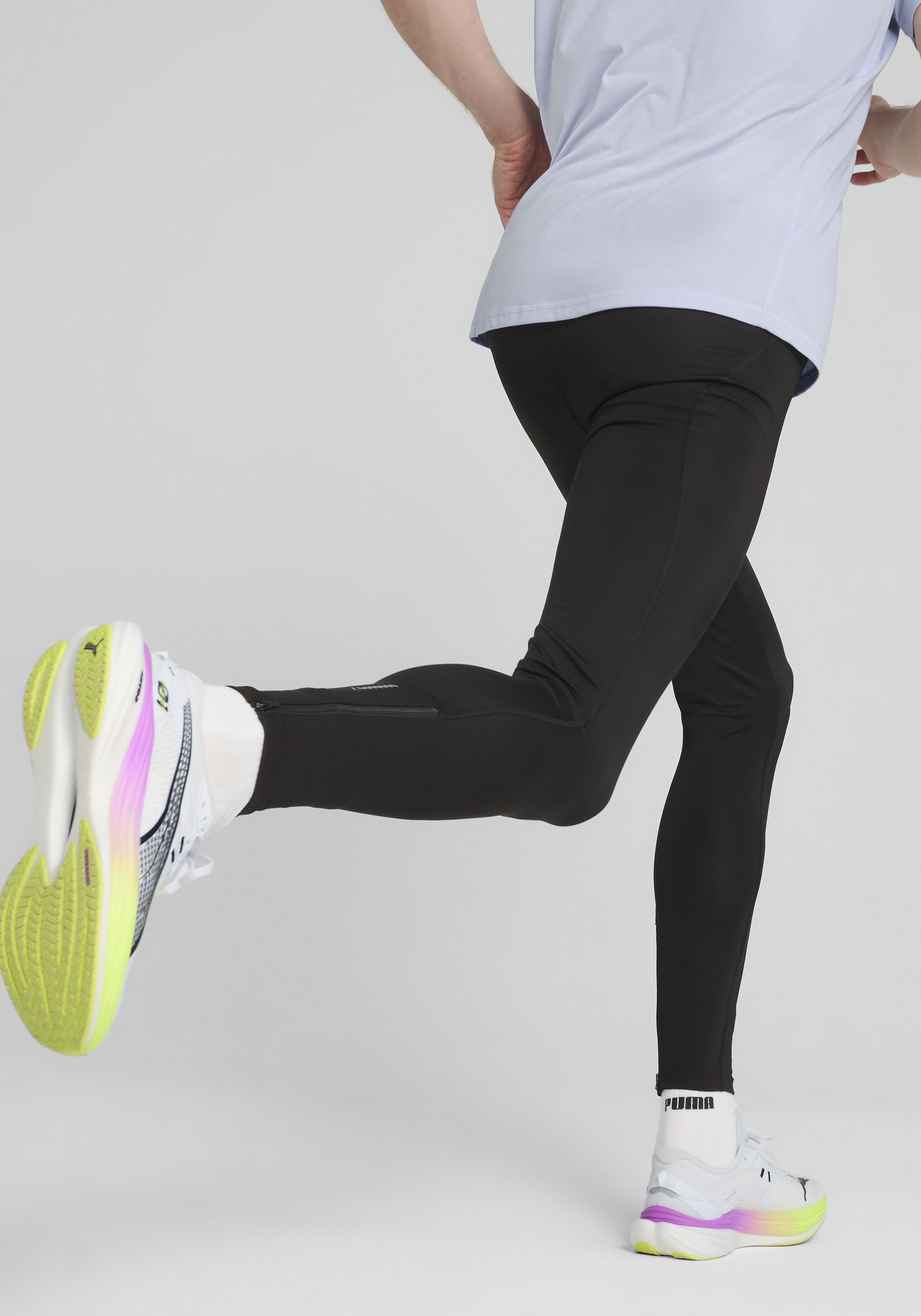 PUMA Cuissards de course »M RUN VELOCITY FL TIGHT«  avec technologie DryCELL, respirant, coupe slim, avec poche arrière