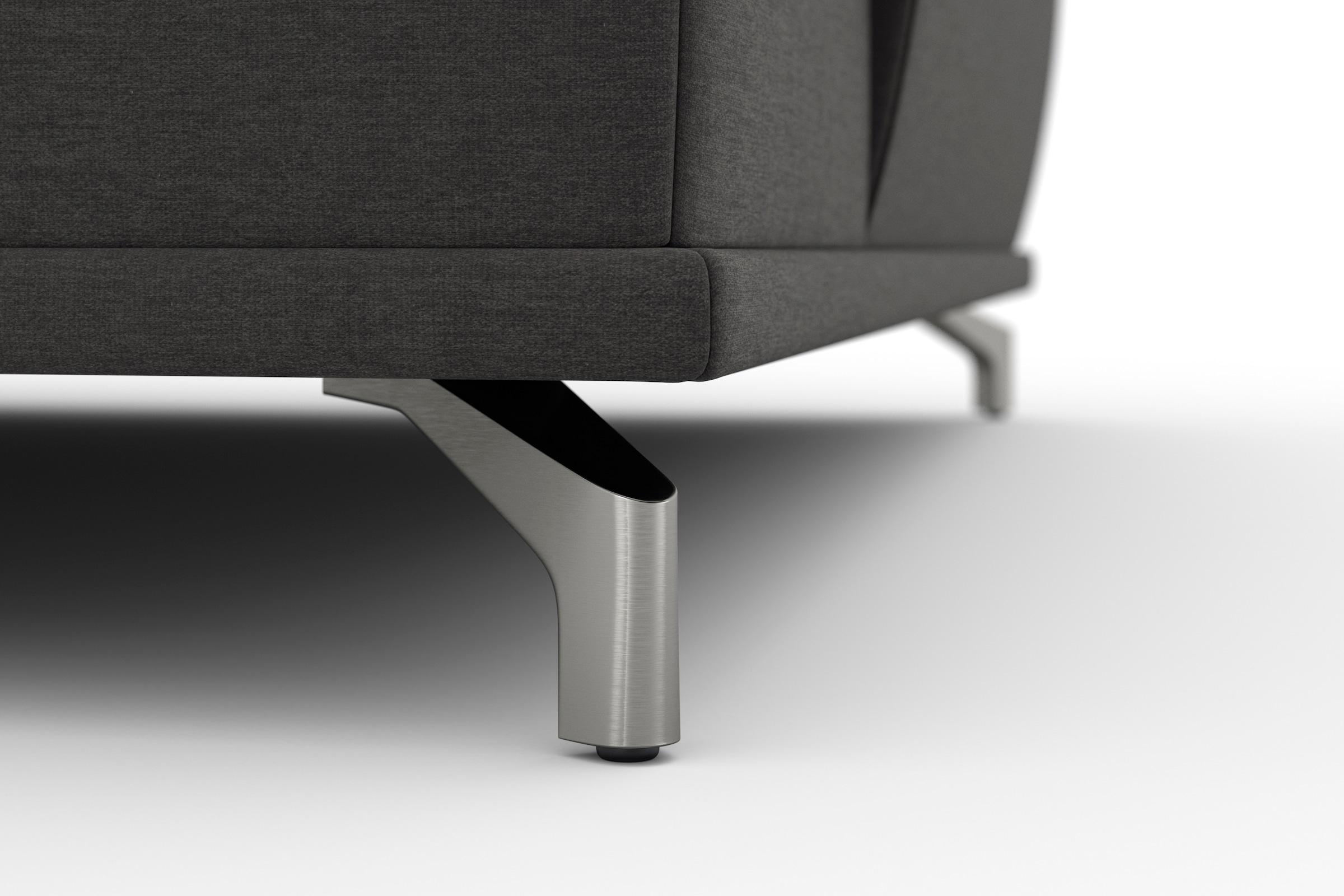 sit&more Paysage de salon »Cabrio U-Form, B: 359 cm, mit Sitztiefen-, Arm- & Kopfteilverstellung« 3 coussins lombaires, ressorts ensachés, fonction lit et rangement optionnels