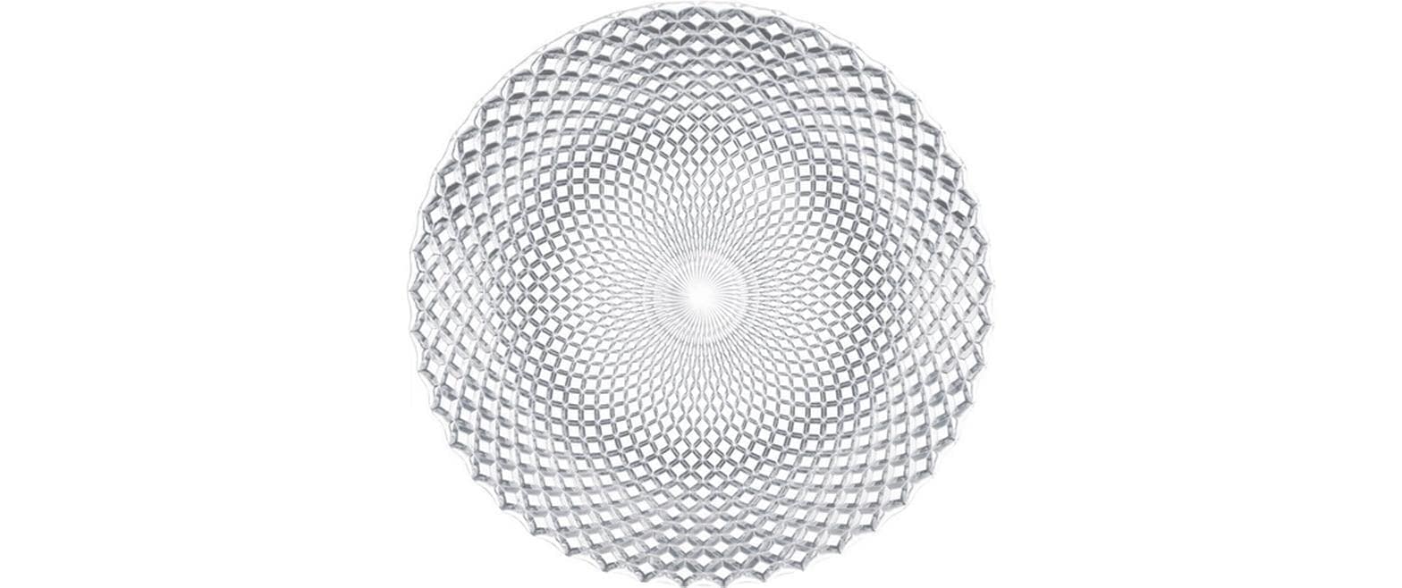 Nachtmann Teller »Dancing Stars Rumba, 2 Stück« Kristallteller-Set für besondere Anlässe