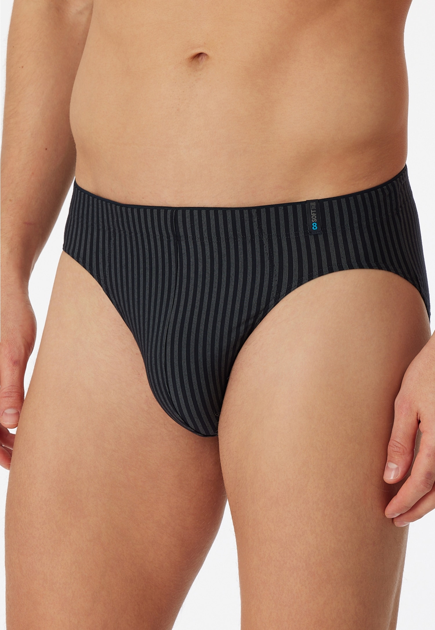 Schiesser Slip miniature »Long Life Soft« gestreift, ohne Eingriff, optimales Feuchtigkeitsmanagement