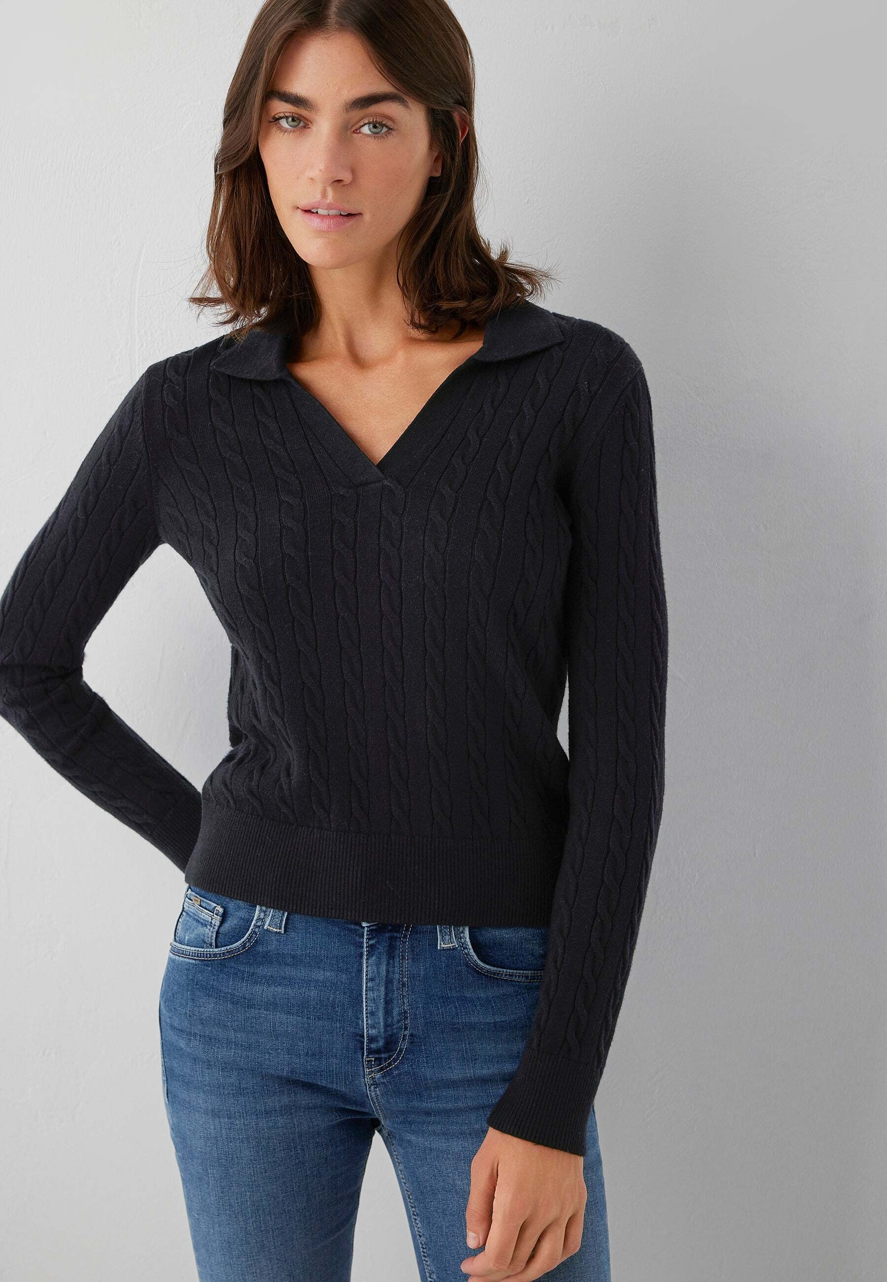 Mavi Pull en tricot »Mavi Pullover Polo«