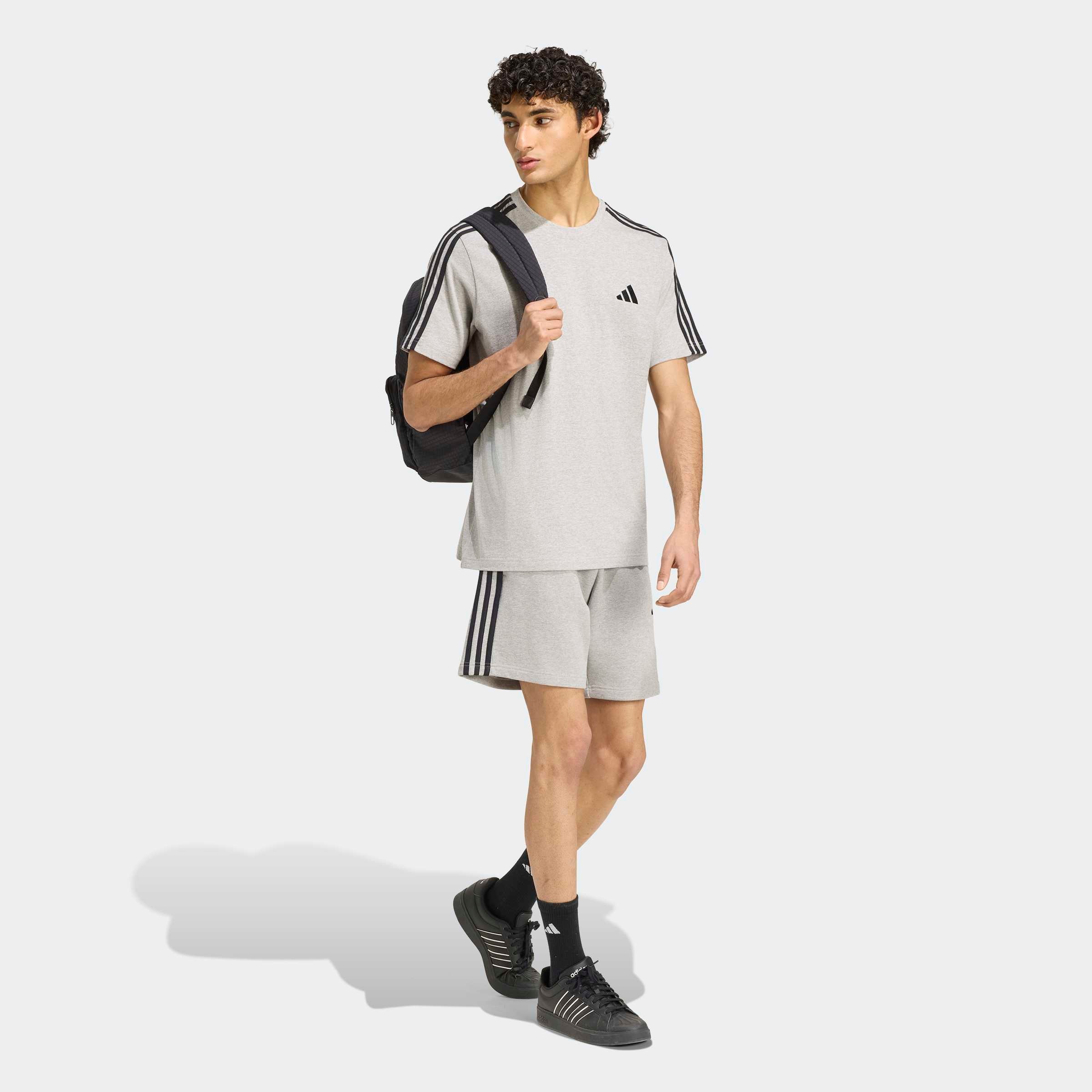 adidas Sportswear Short »ESSENTIALS 3-STREIFEN, FRENCH TERRY«