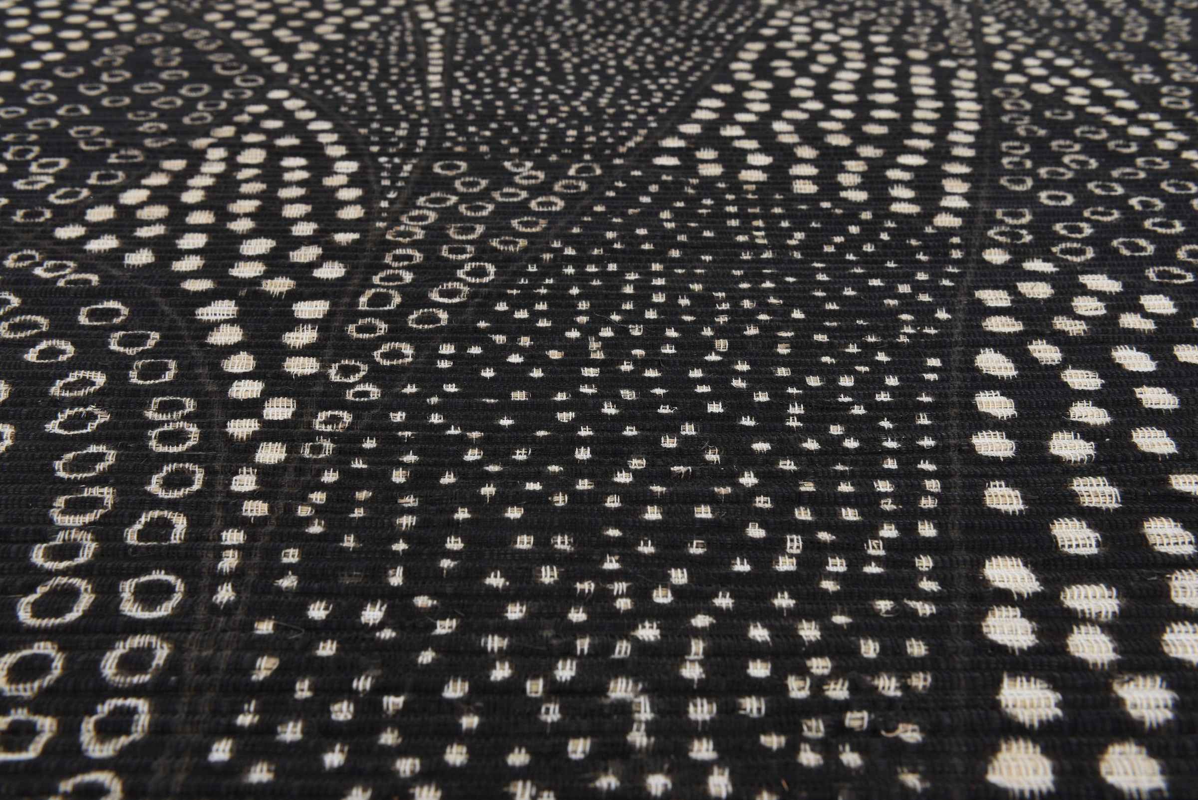 DIE HAUSKUNST Tapis »Chiya Tiama 3« Rectangulaire 4 mm Höhe Flachgewebe, handgewebt, mit Fransen