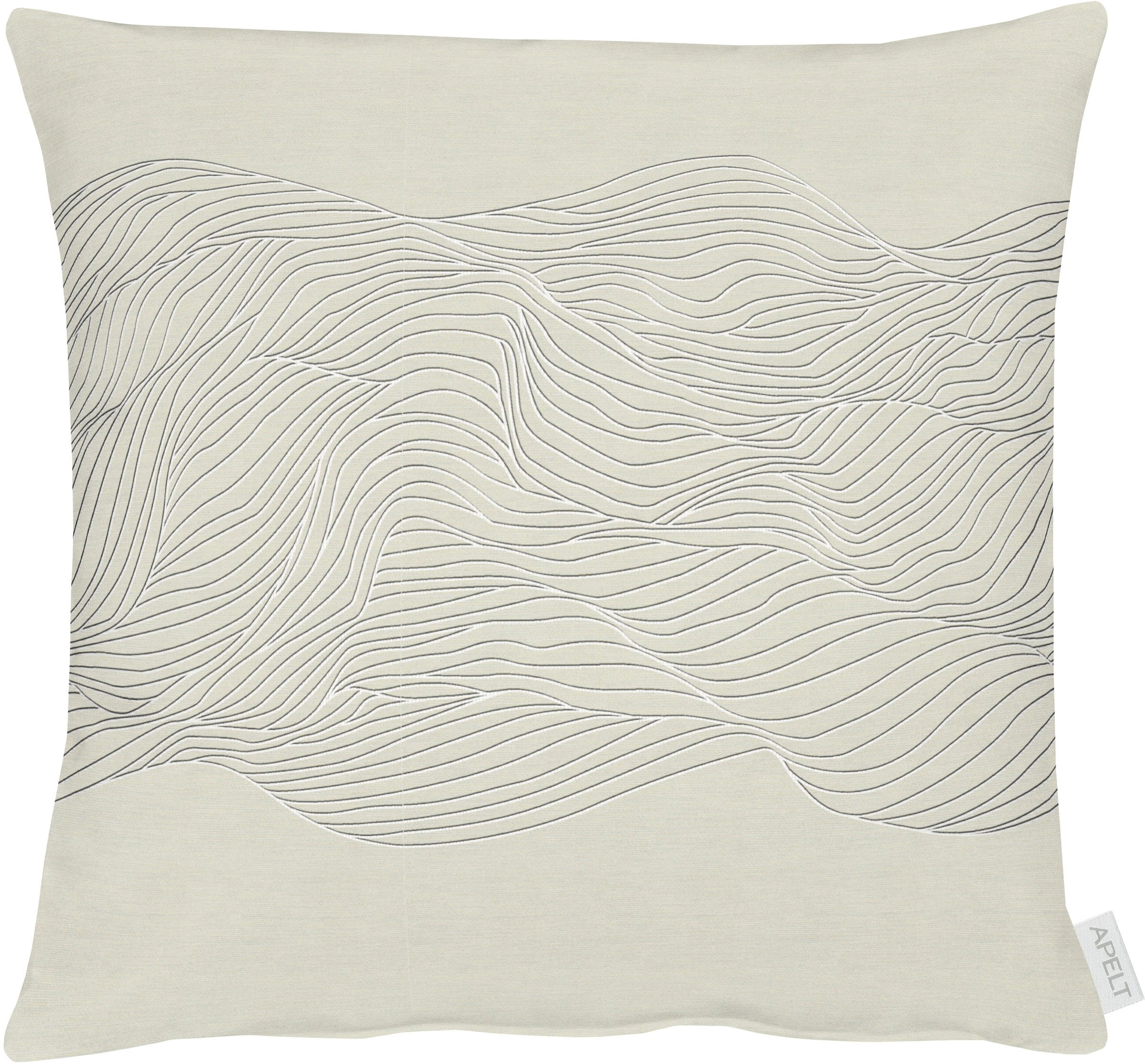APELT Dekokissen »5233« aus Jacquard-Gewebe, Kissenhülle ohne Füllung, 1 Stück