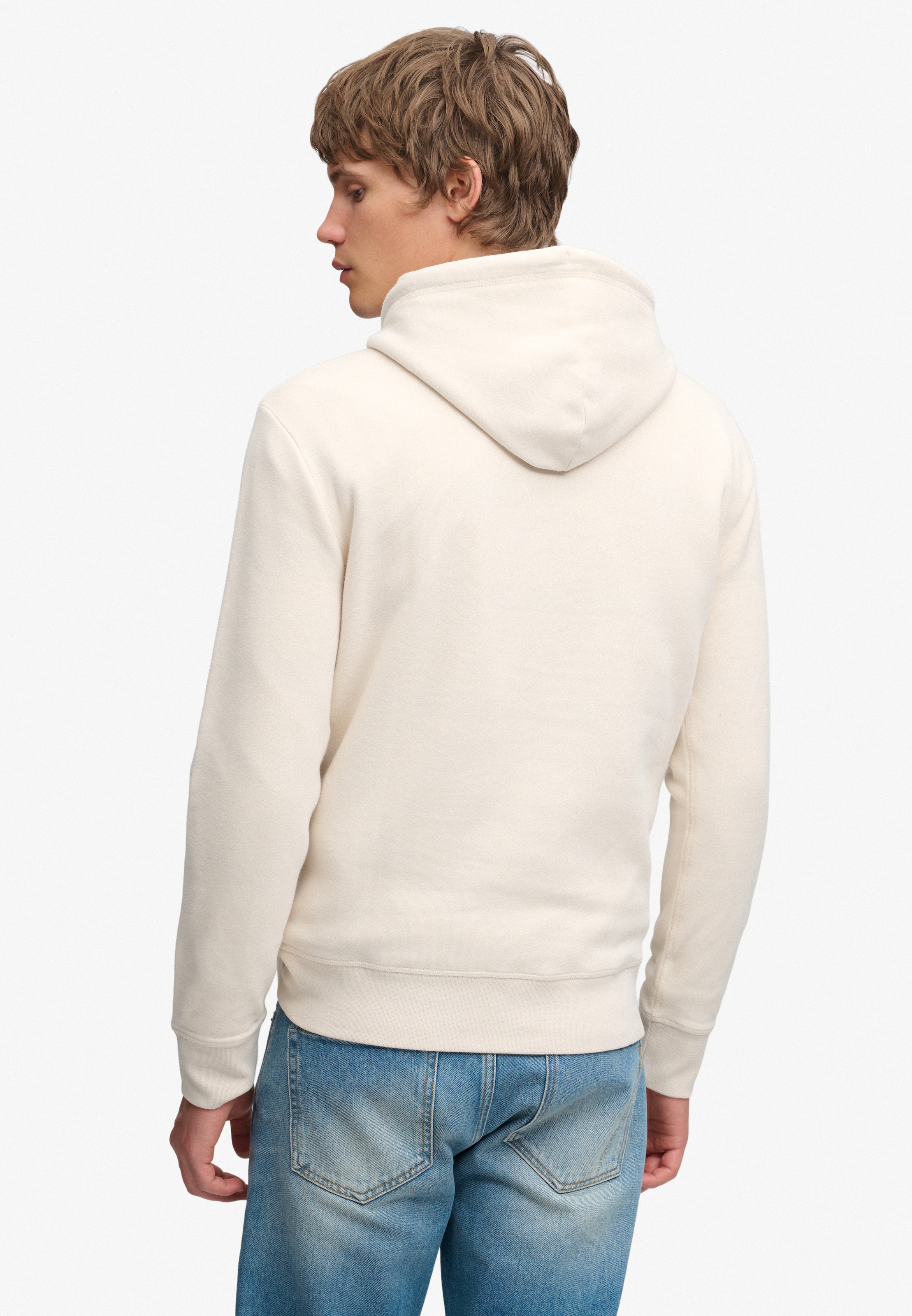Superdry Sweat à capuche »1954 COMPANY RELAXED HOOD«, mélange coton, coupe décontractée

