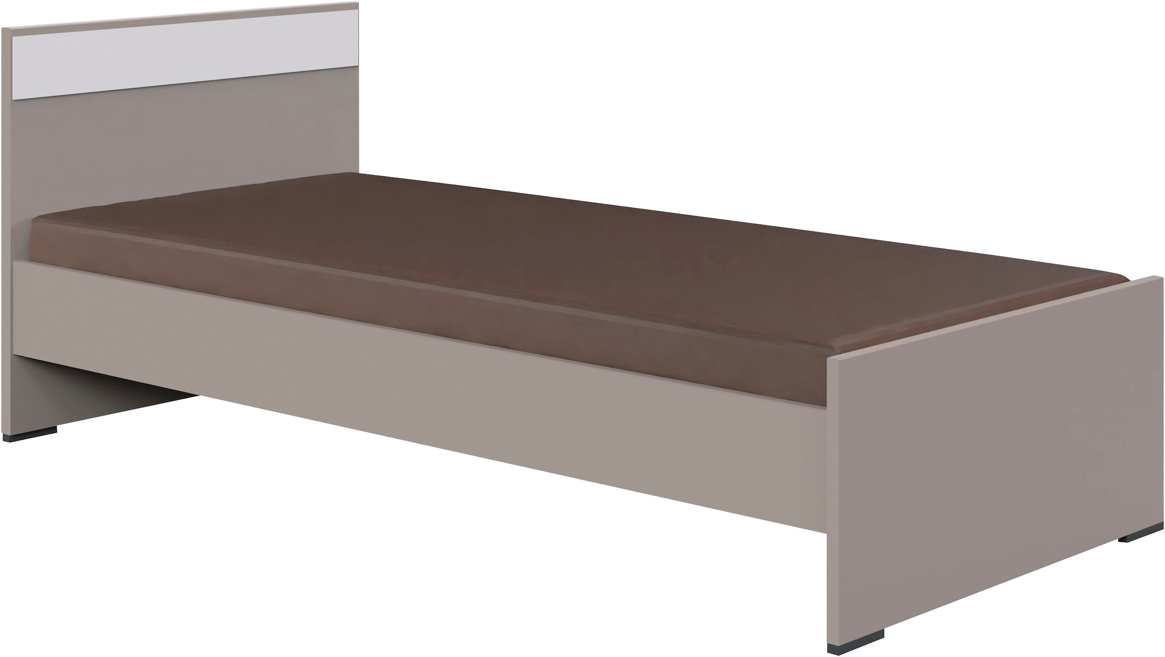 Wimex Lit en bois »Bahamas erhältlich in den Breiten 90cm, 120cm & 140cm« mit Kopf- und Fussteil