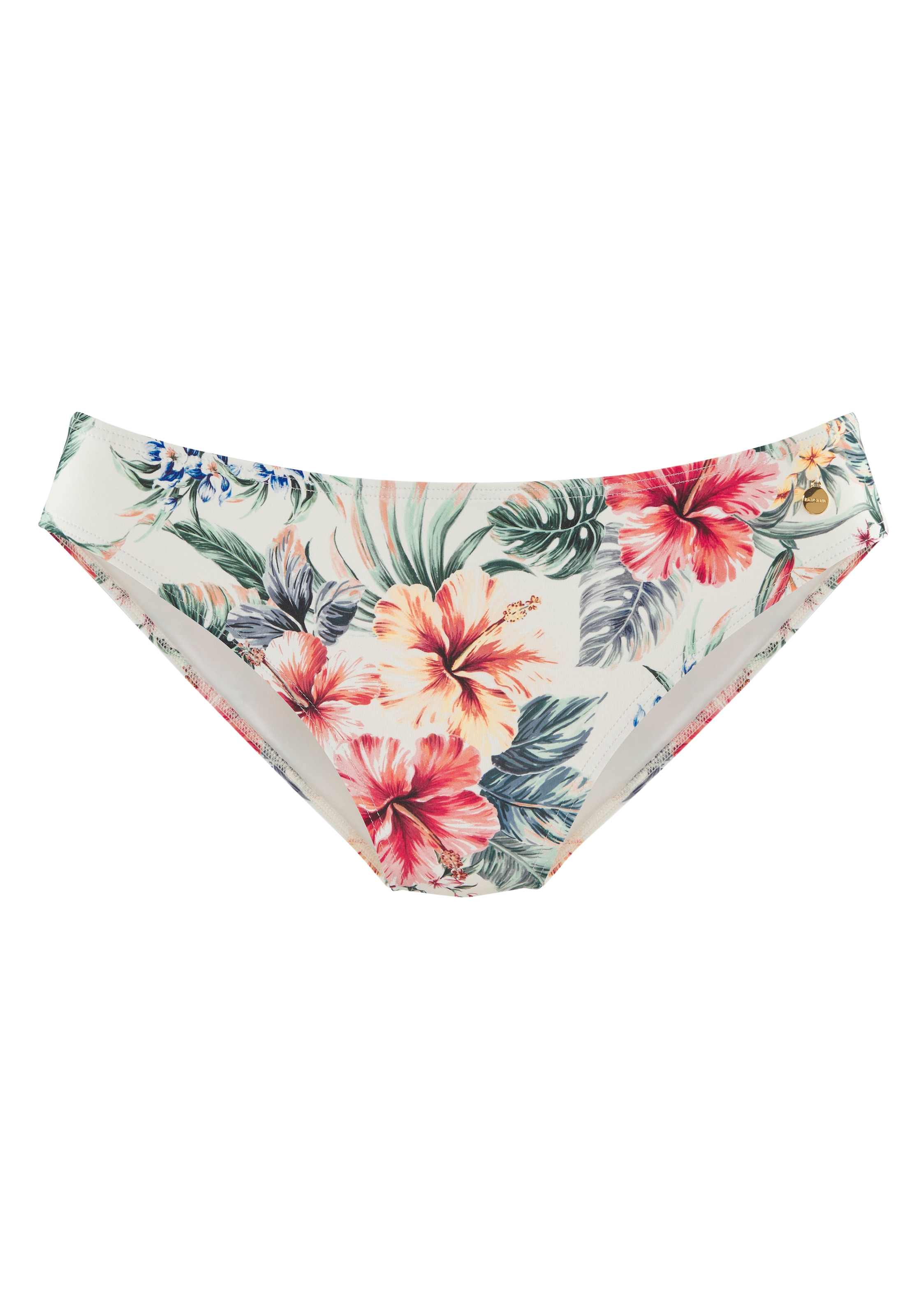 LASCANA Bikini-Hose »Salsa« mit normalem Schnitt und tollem Blumenprint