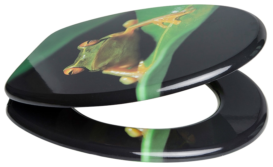 Sanilo WC-Sitz »Frosch Grün« mit Absenkautomatik