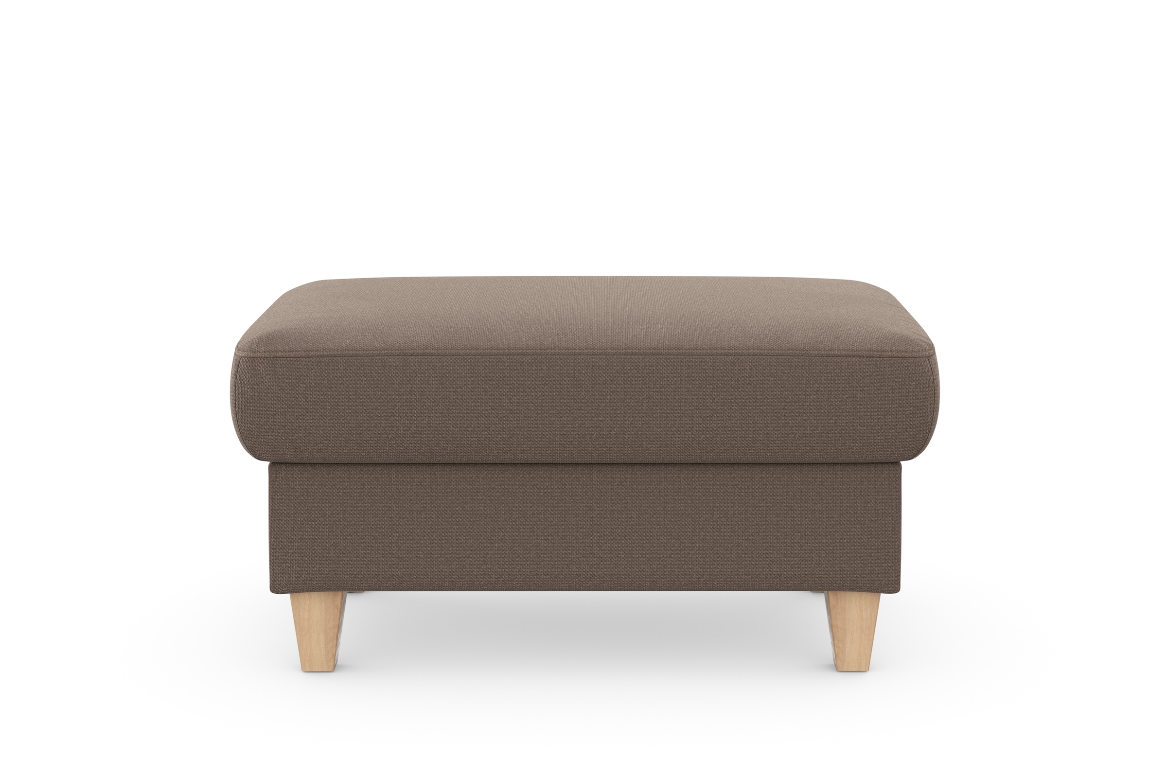 sit&more Stauraumhocker »Farö« mit Stauraum und Federkern und naturfarbenen Füssen