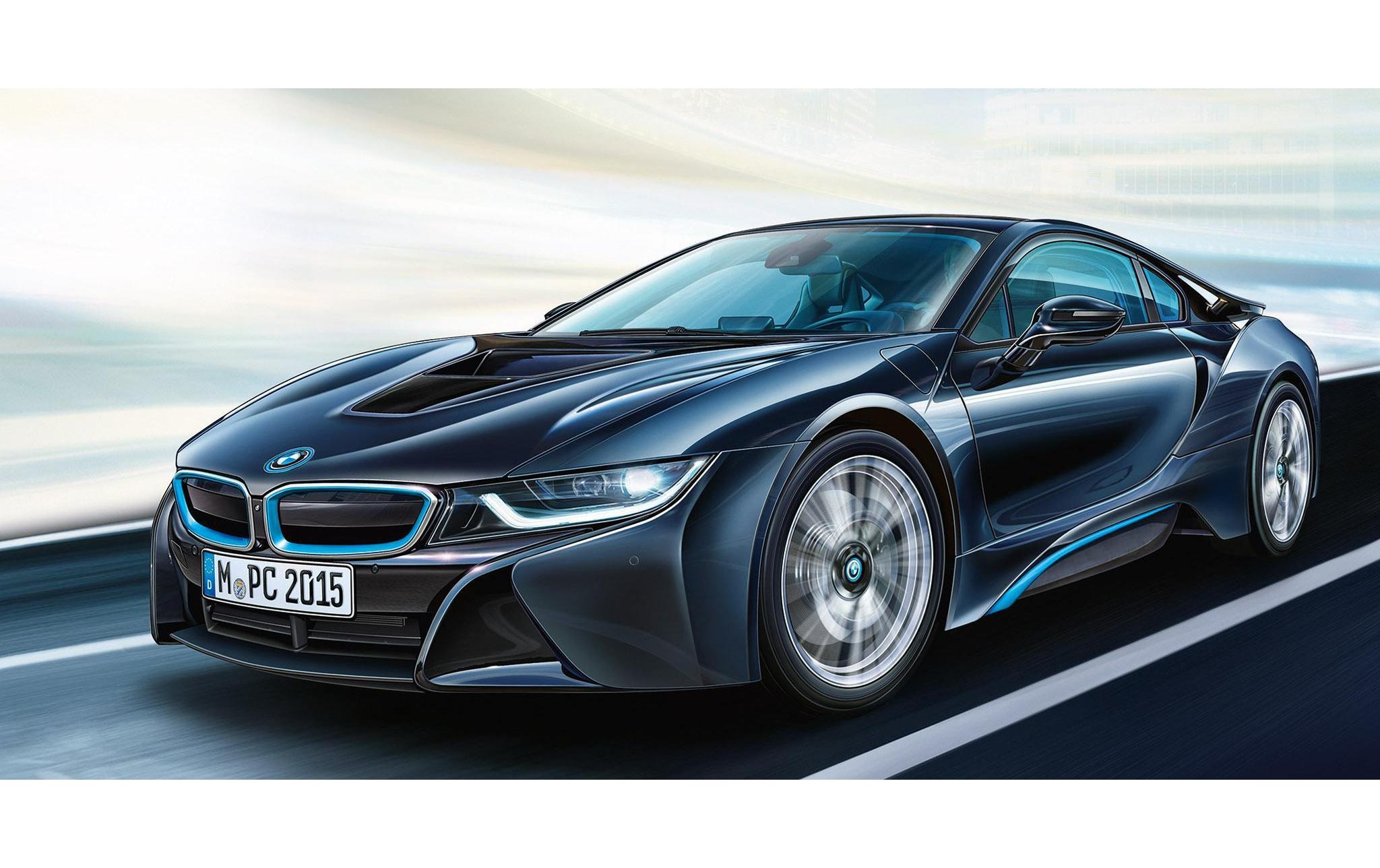 Revell® Modellbausatz »Bausatz BMW i8 1:24« 131 Stk. tlg. 1:24