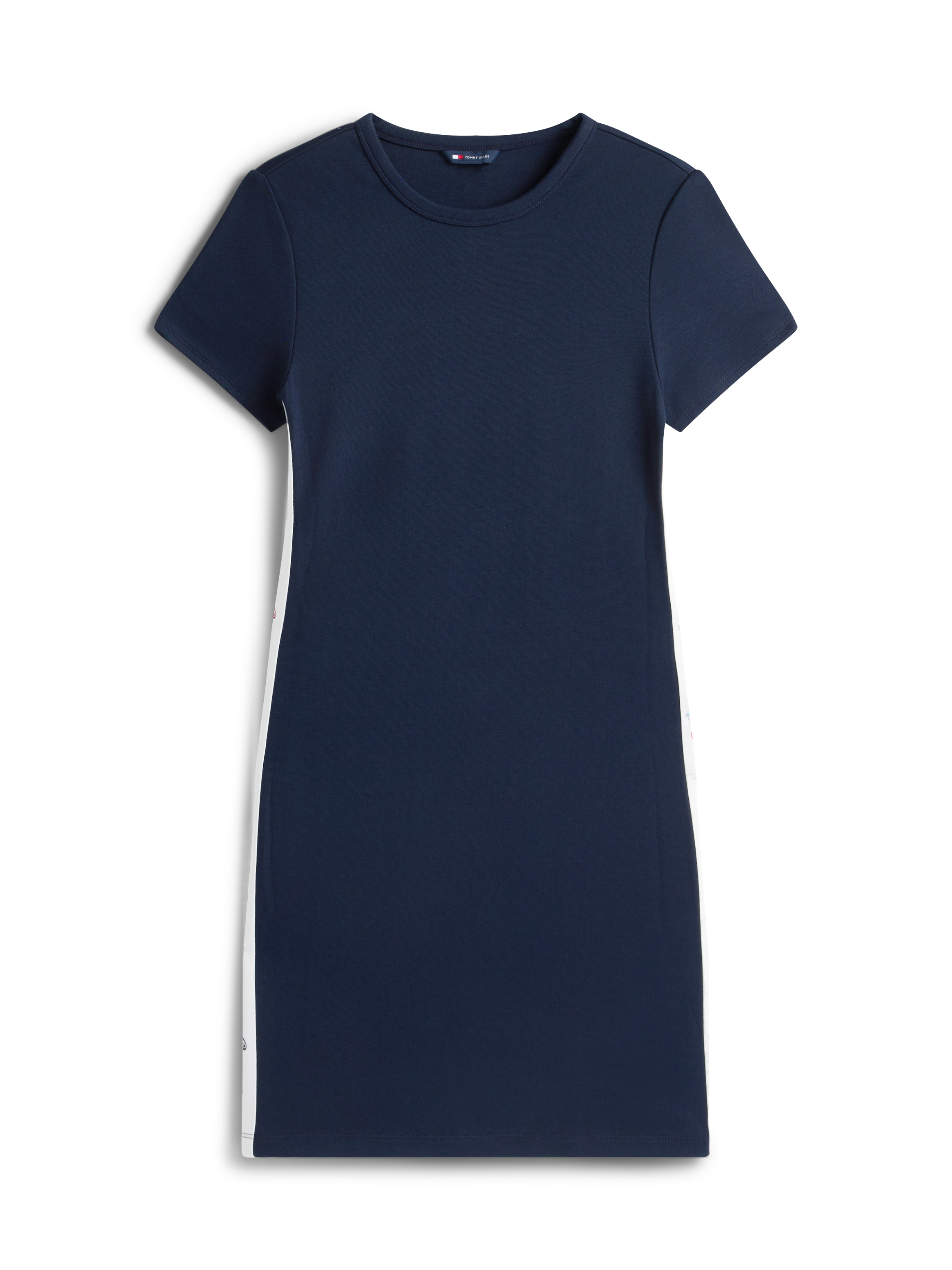 Tommy Jeans Robe en jersey »TJW BODYCON TAPE DRESS« avec son design classique et épuré