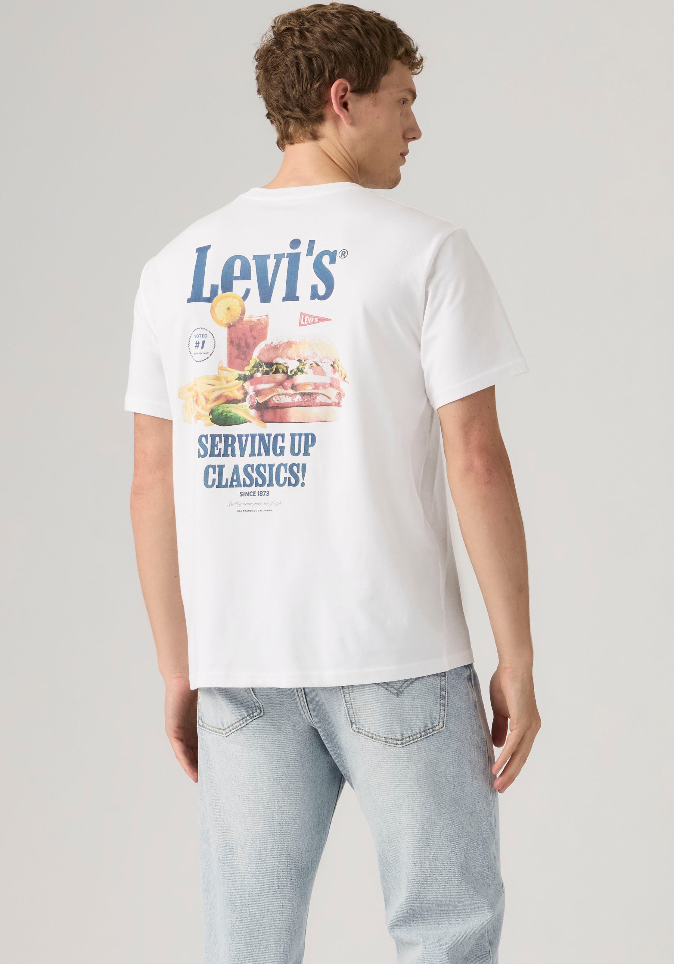 Levi's® T-Shirt »SS RELAXED FIT TEE« mit grossem Frontprint