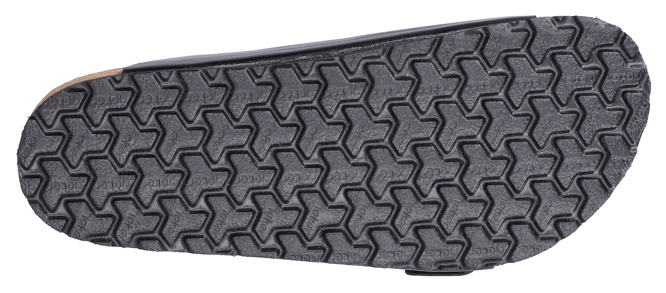 Rieker  Sommerschuh, Schlappen, Hausschuh, mit zwei Schnallenverschlüssen