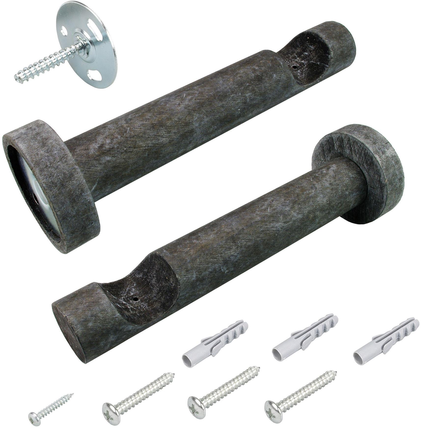 Liedeco Gardinenstange »Terra Klingel« Ø 28 mm 1 läufig-läufig Fixmass