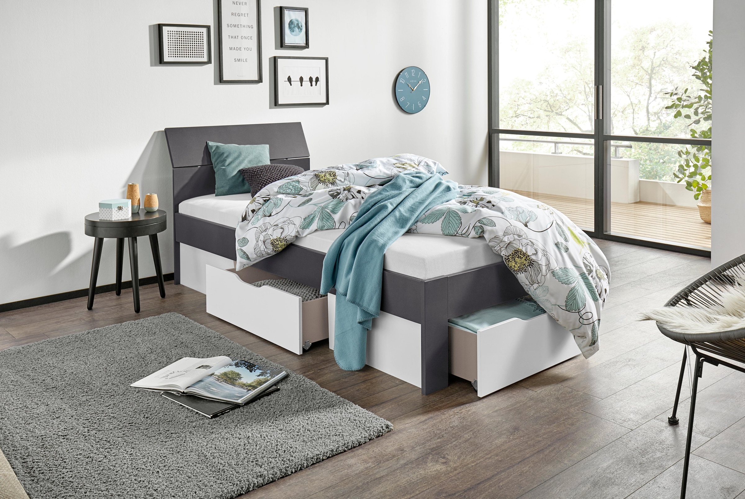 rauch Lit »Einzelbett Doppelbett Stauraum FLEXX Breiten 90/140/180 cm« Einzelbett Doppelbett Stauraum FLEXX Breiten 90/140/180 cm
