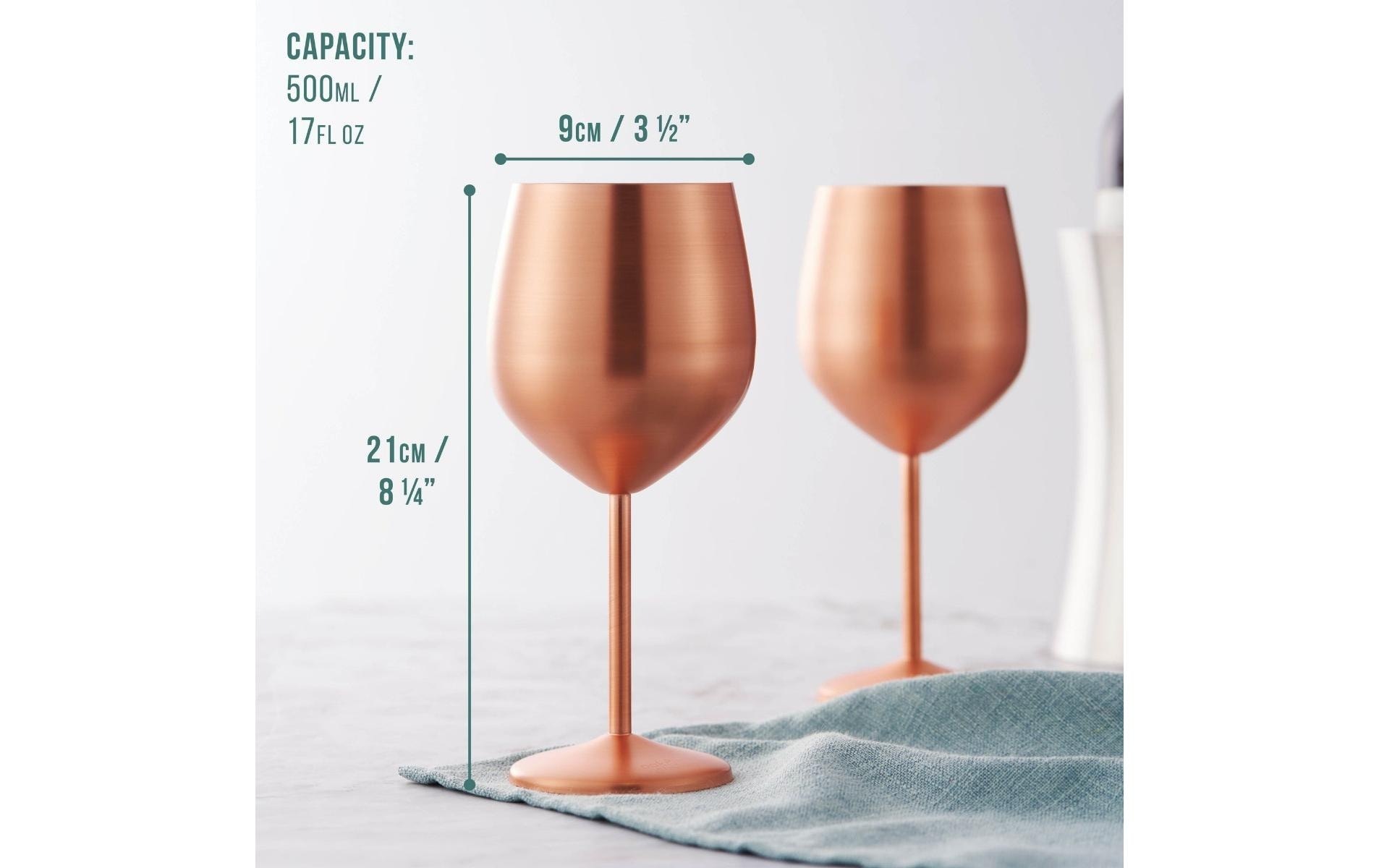   Verre à vin »Oak & Steel 500 ml, 4 Stück«