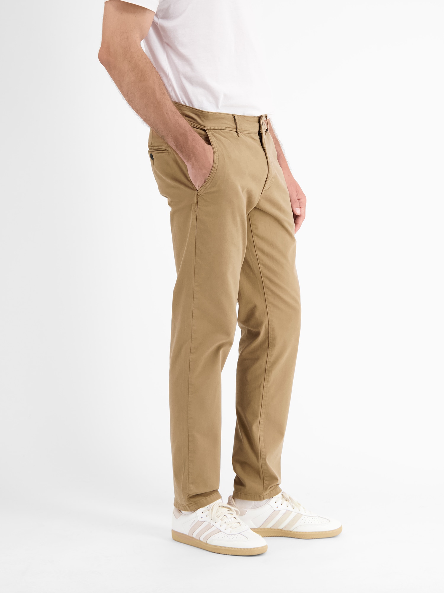 LERROS Pantalon 5 poches »Basic Chino in Strukturqualität, SLIM FIT«