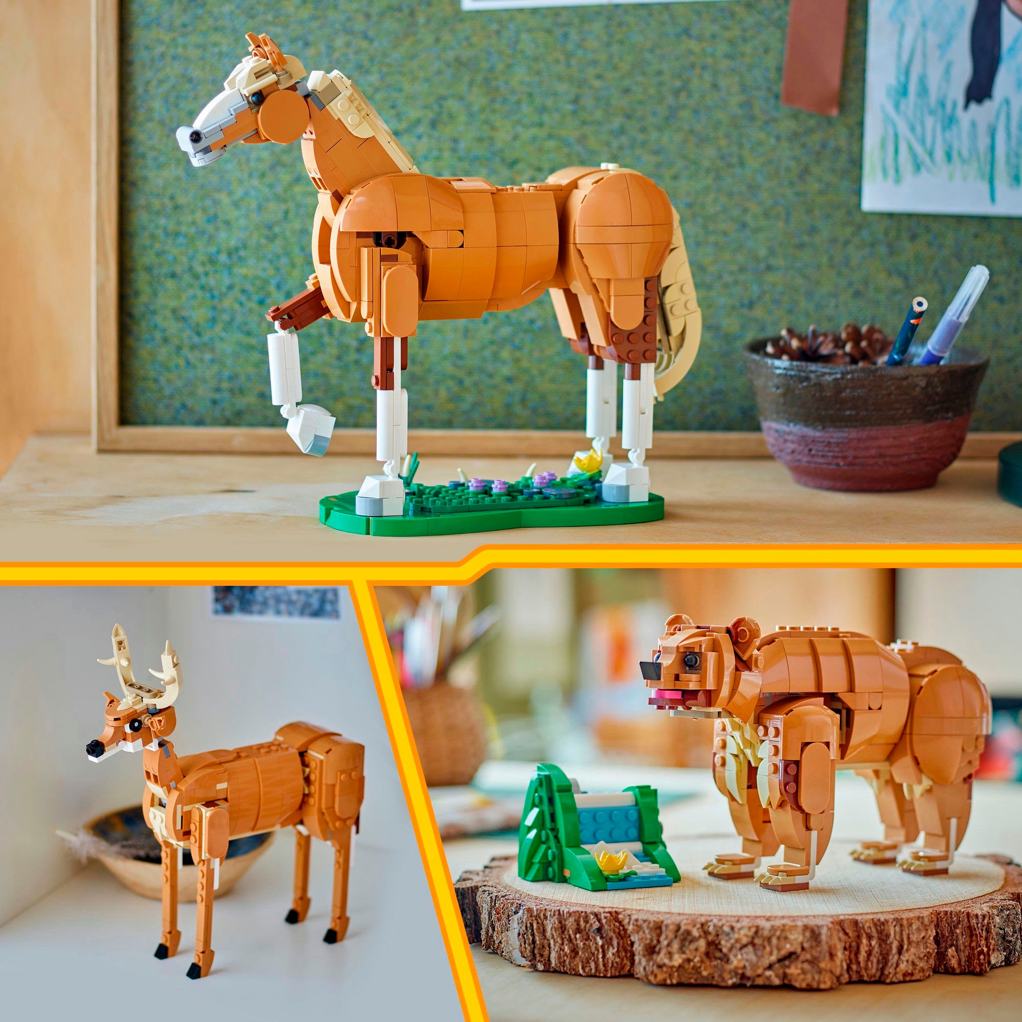 LEGO® Pions de construction »Prächtiges Ross (31166), LEGO LEGO Creator« Made in Europe