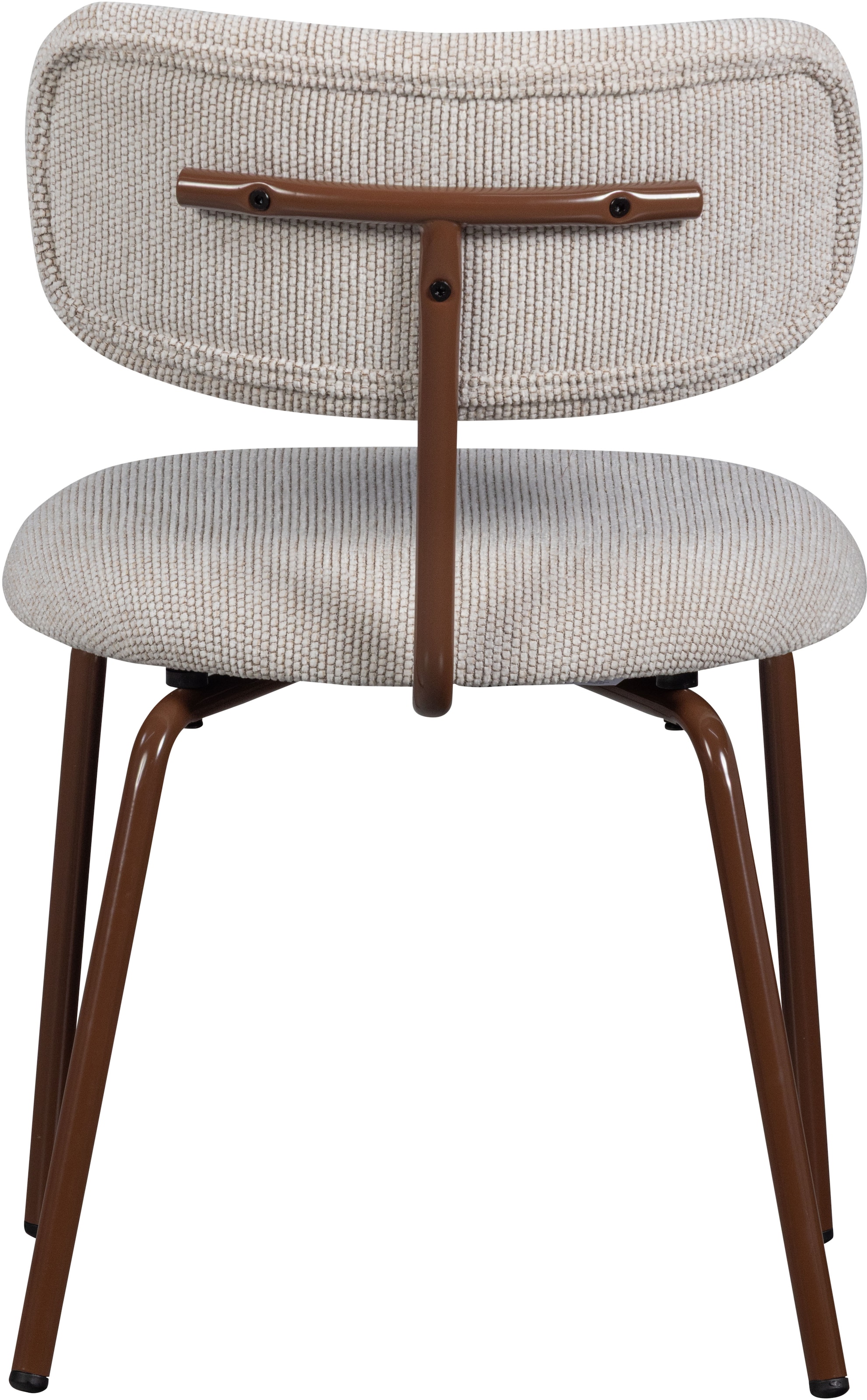 WOOOD Esszimmerstuhl »Travis Webstoff mit schlankem Metallgestell, H 75 x B 48 x T 53 cm« () (Set, 2 St)Tragkraft 120 kg, pfleigleicht Geringe Verschleissfestigkeit