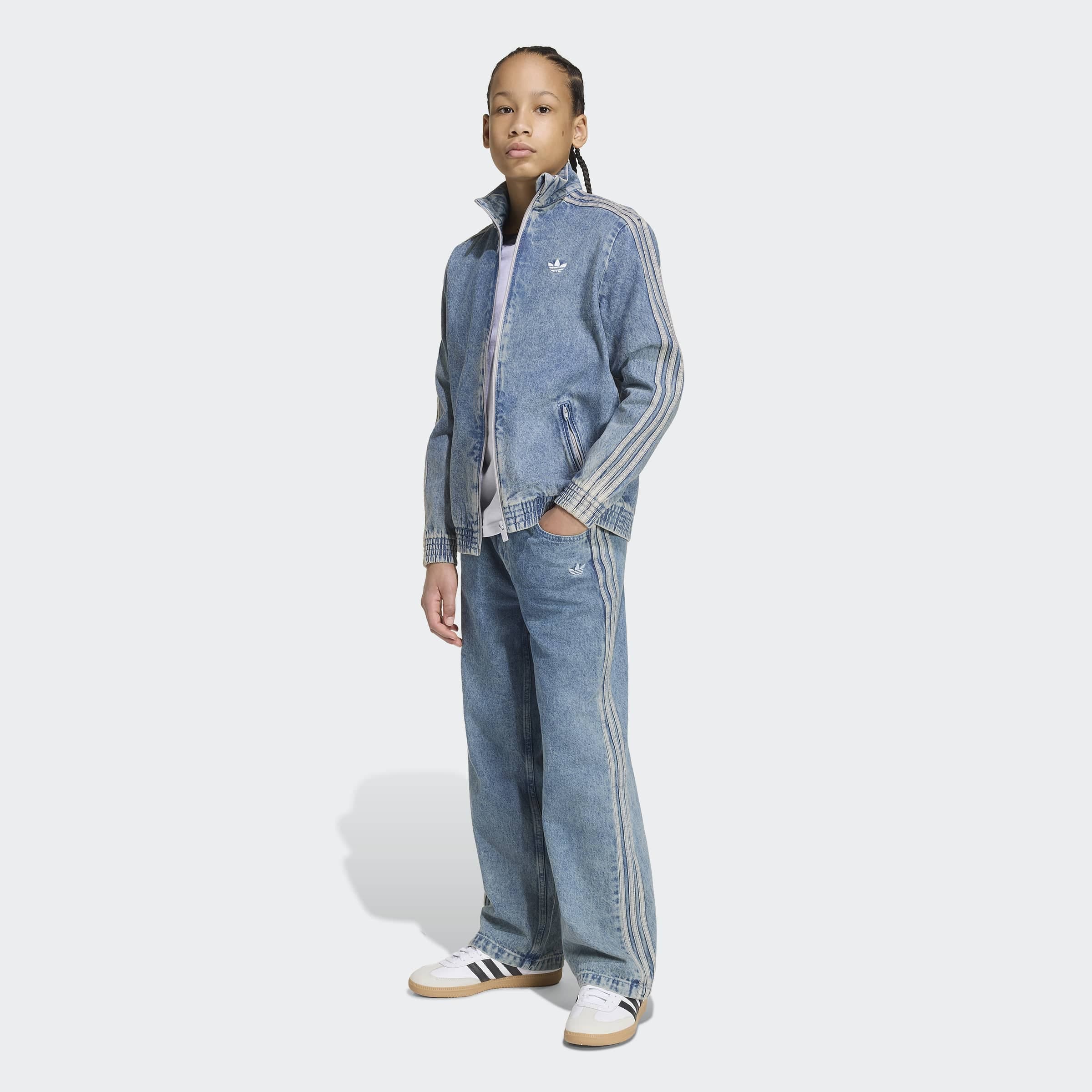 adidas Originals Veste d'extérieur »FIREBIRD ORIGINALS, DENIM, LOCKER GESCHNITTEN«
