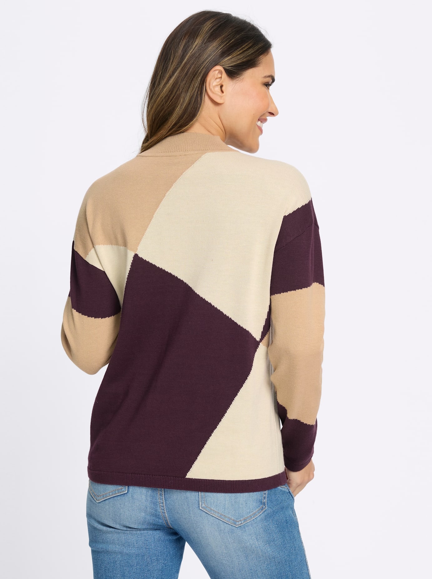 Classic Basics Pull à col montant »Stehkragen-Pullover«